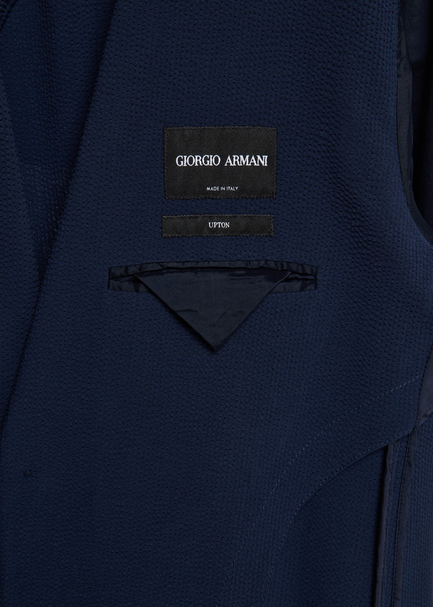 Giorgio Armani Men's Upton Seersucker Sport Coat Image 6 of 8