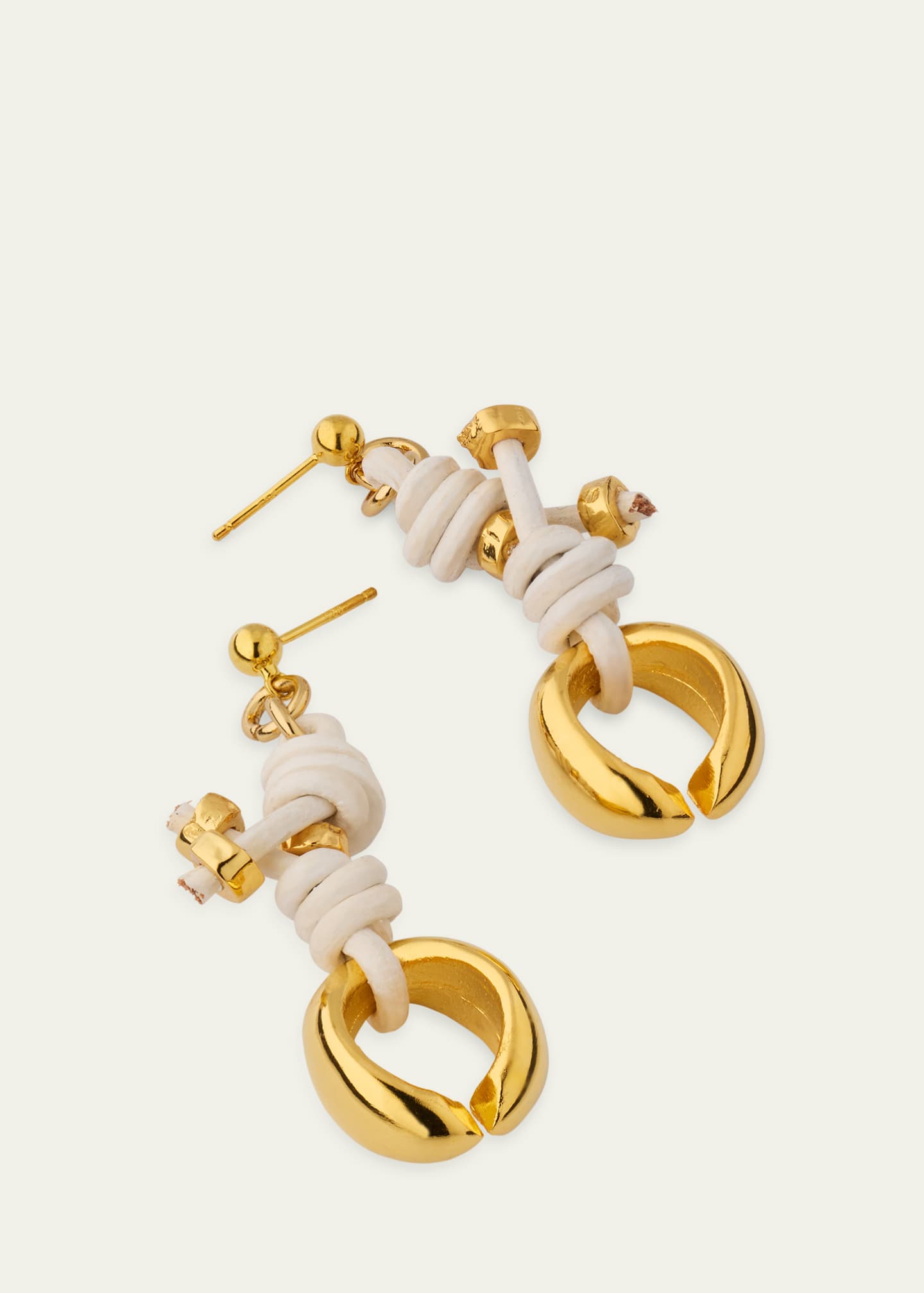 TOHUM Design Mali Leather Earrings I Image 3 of 4