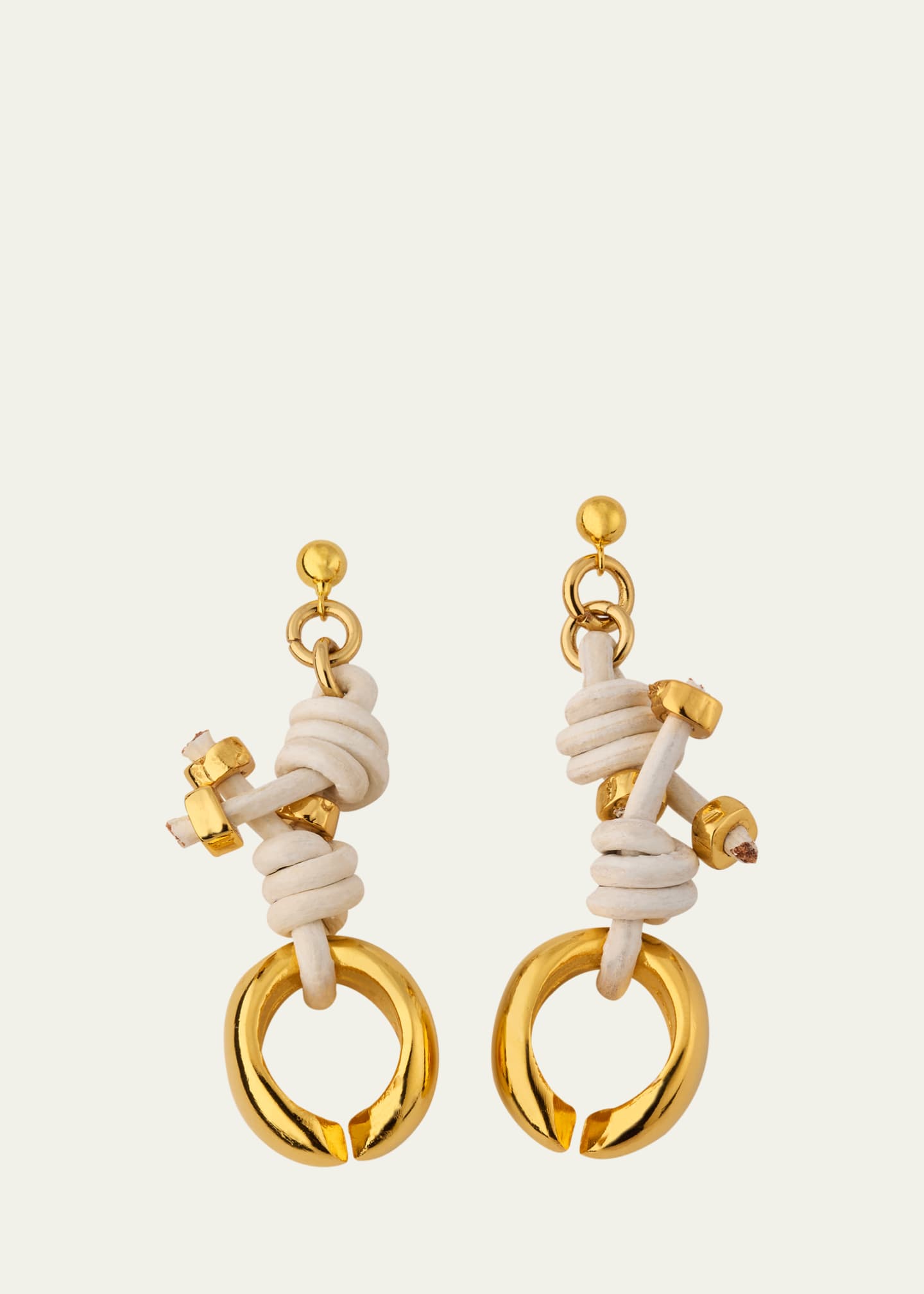 TOHUM Design Mali Leather Earrings I Image 1 of 4
