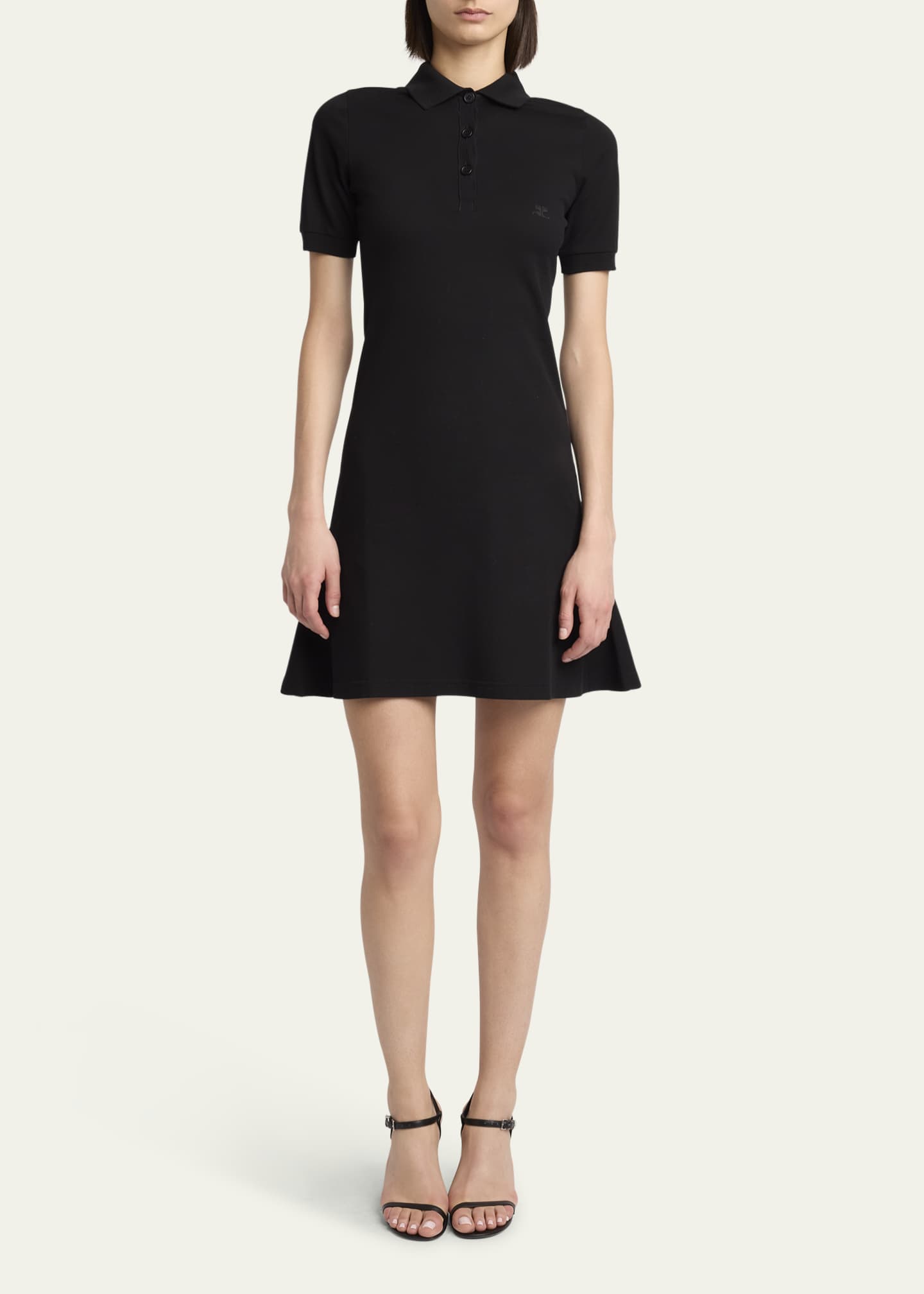 Polo Pique Mini Dress