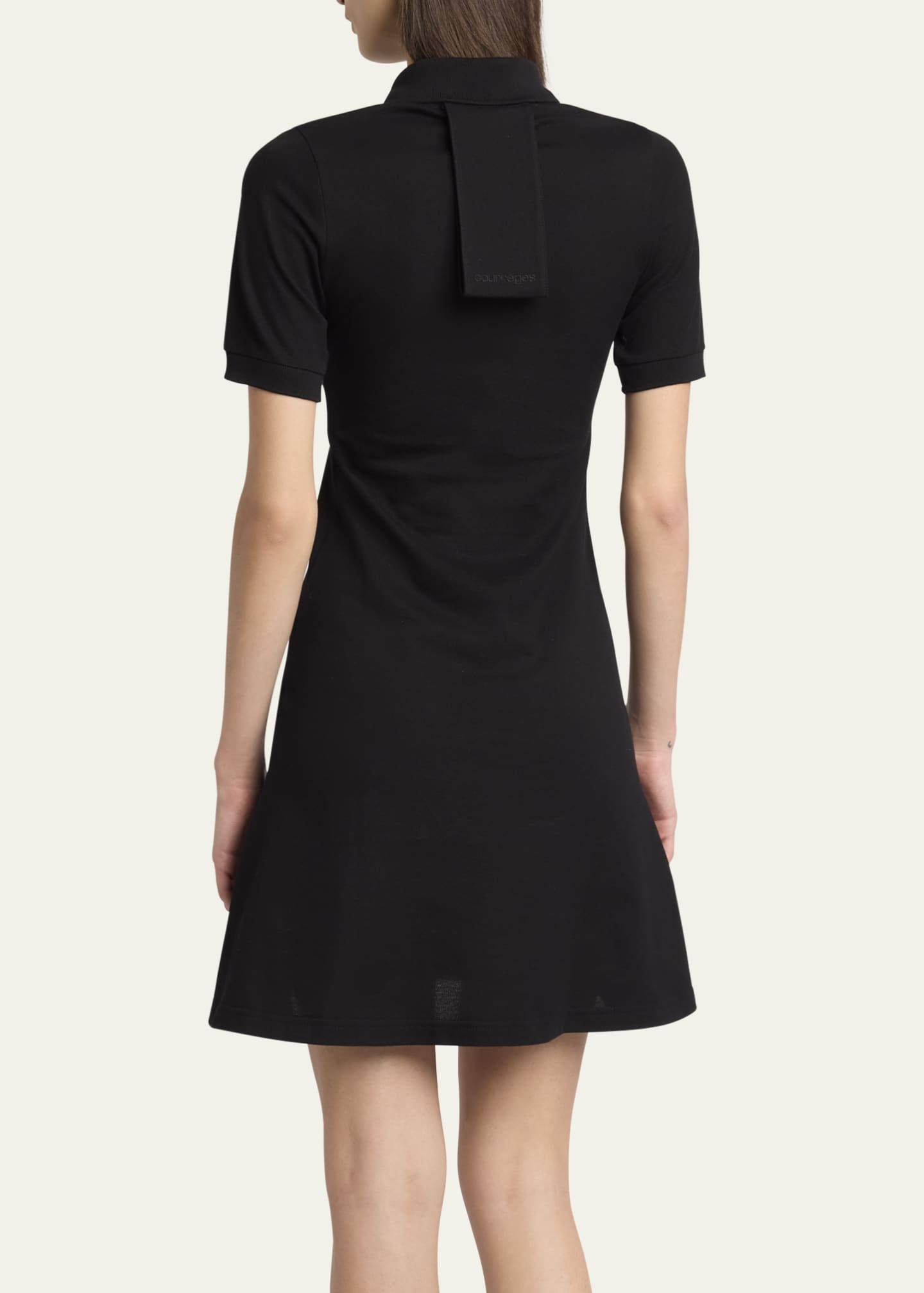 Polo Pique Mini Dress