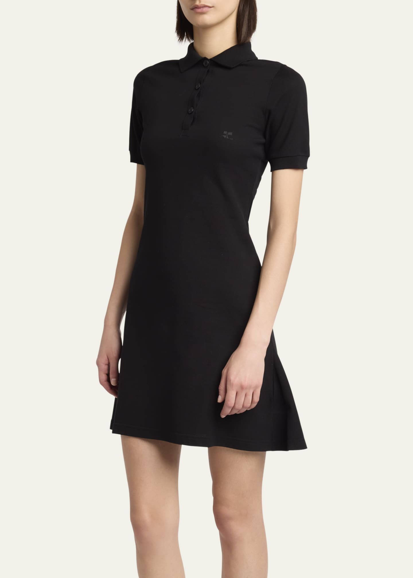 Polo Pique Mini Dress