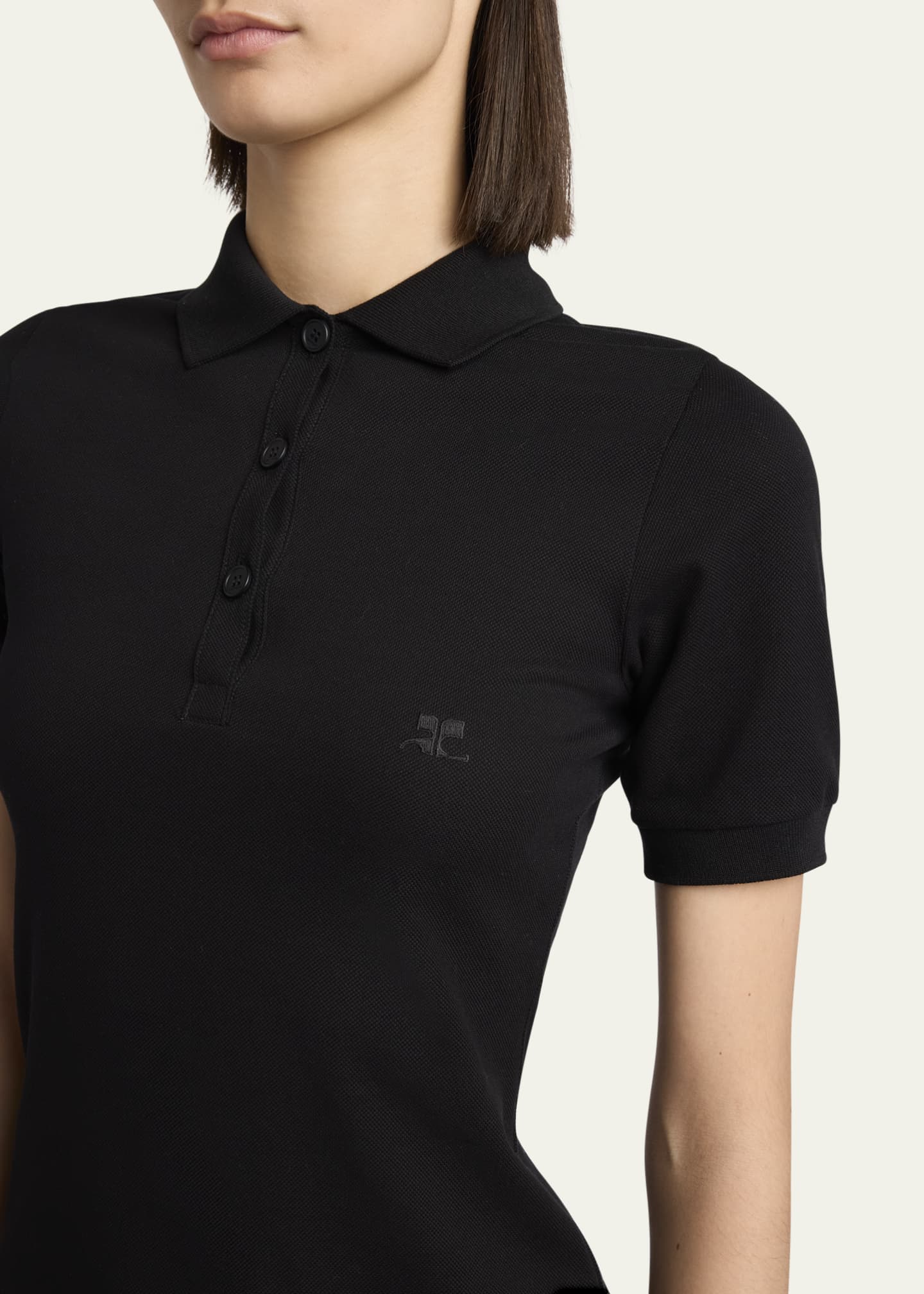 Polo Pique Mini Dress