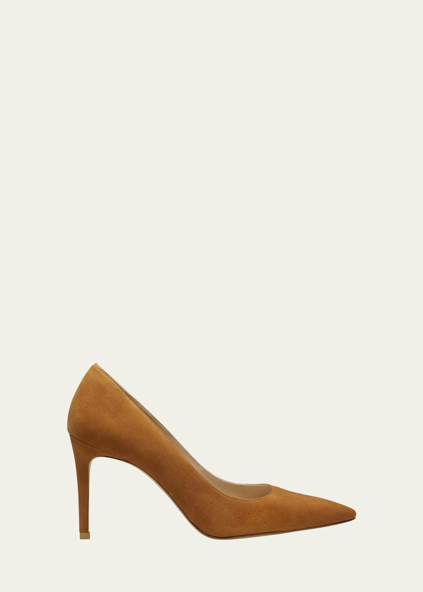 Stuart Weitzman Stuart Suede Classic Pumps Image 1 of 3