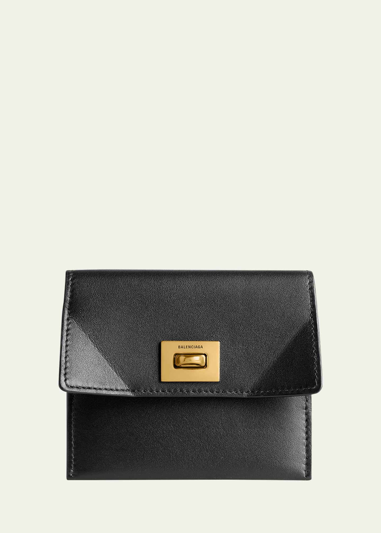 Balenciaga Rodeo Smooth Leather Card Holder - Bergdorf Goodman