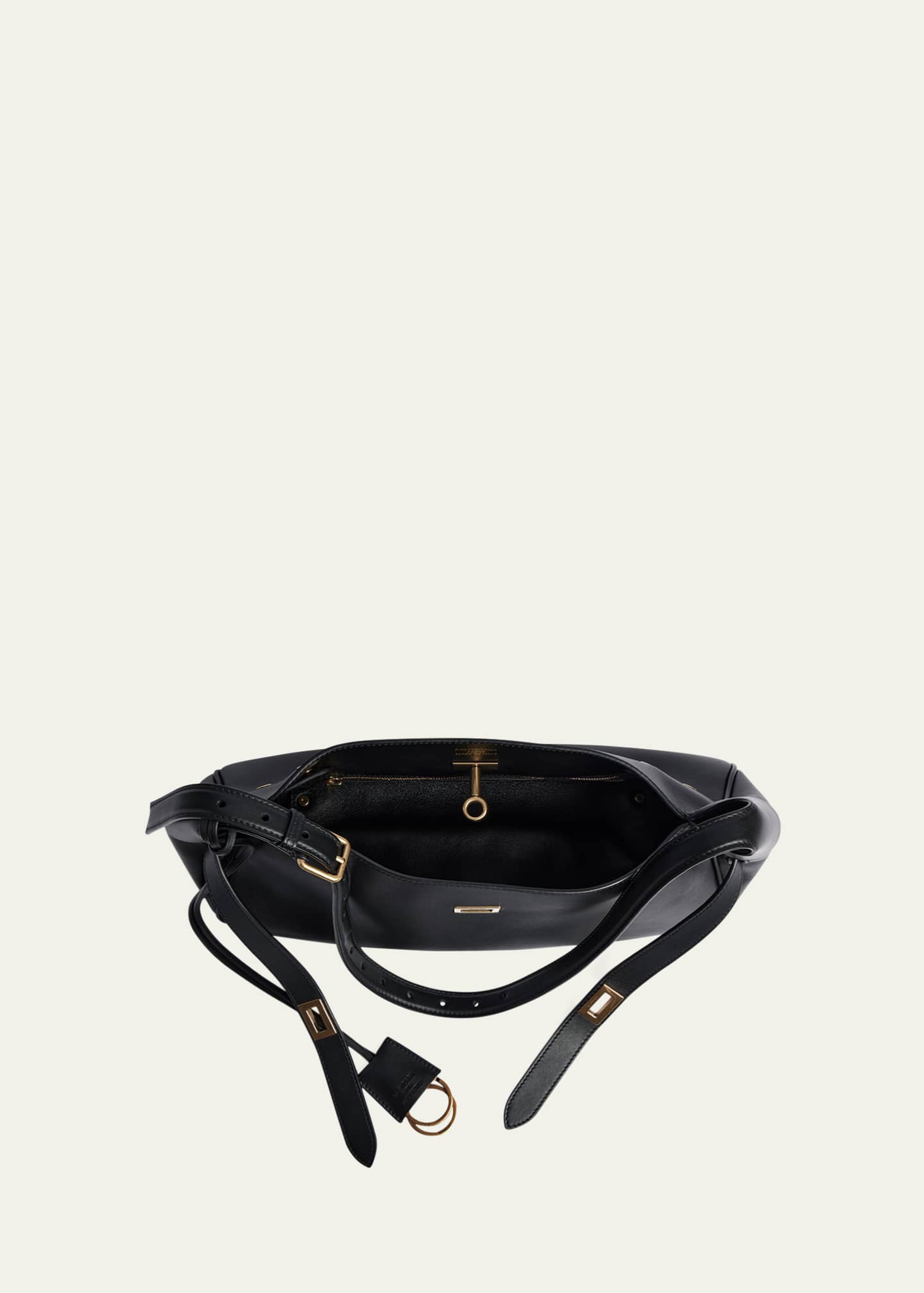 ショルダーバッグ・ポシェット Balenciaga Black Leather Small Bel Air Shoulder Bag Bel Air Small leather shoulder bag in black - Balenciaga