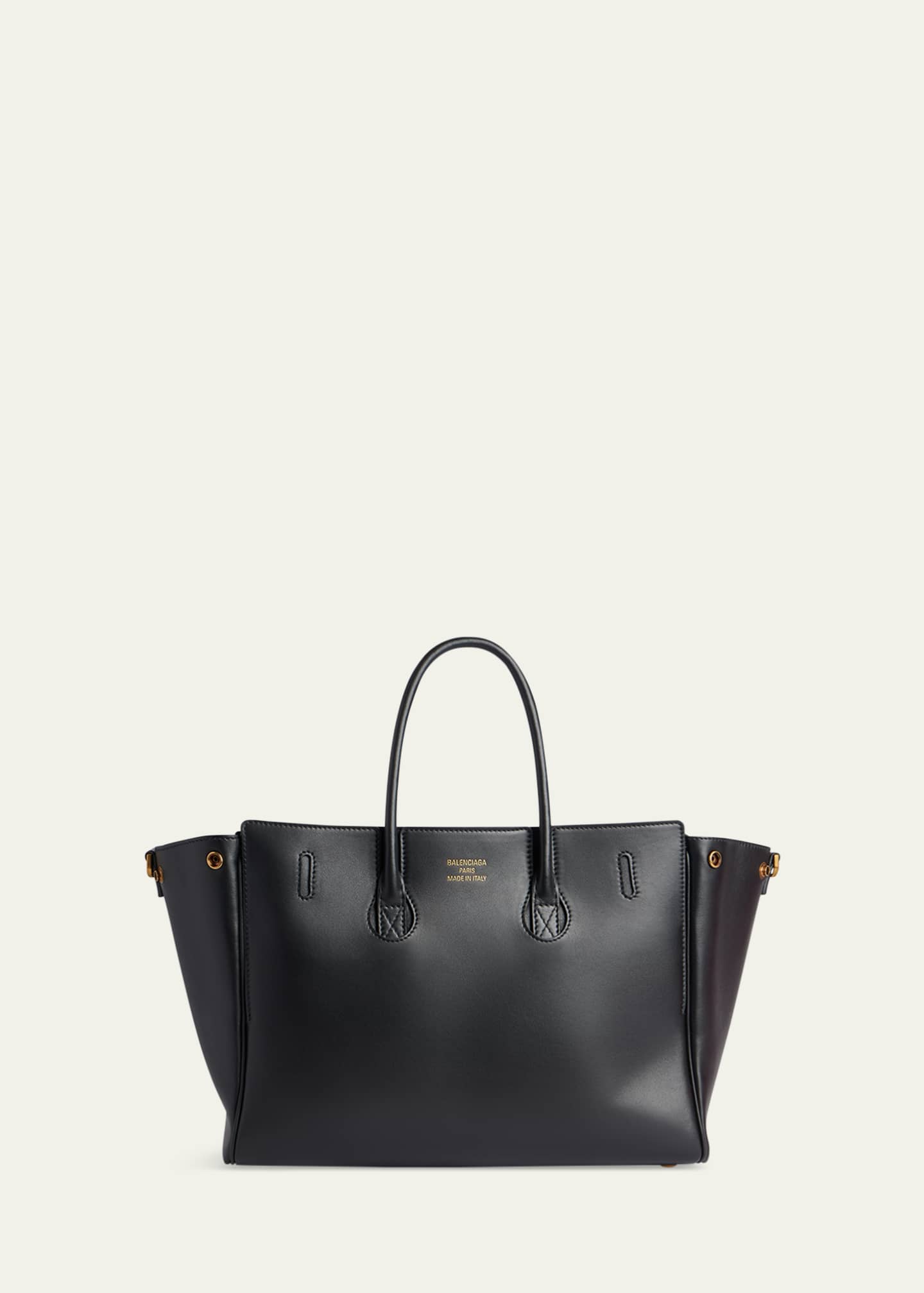 ハンドバッグ Balenciaga Carry All Bel Air Small Handbag In Smooth Leather Balenciaga Bel Air Small Leather Top-Handle Bag - Bergdorf