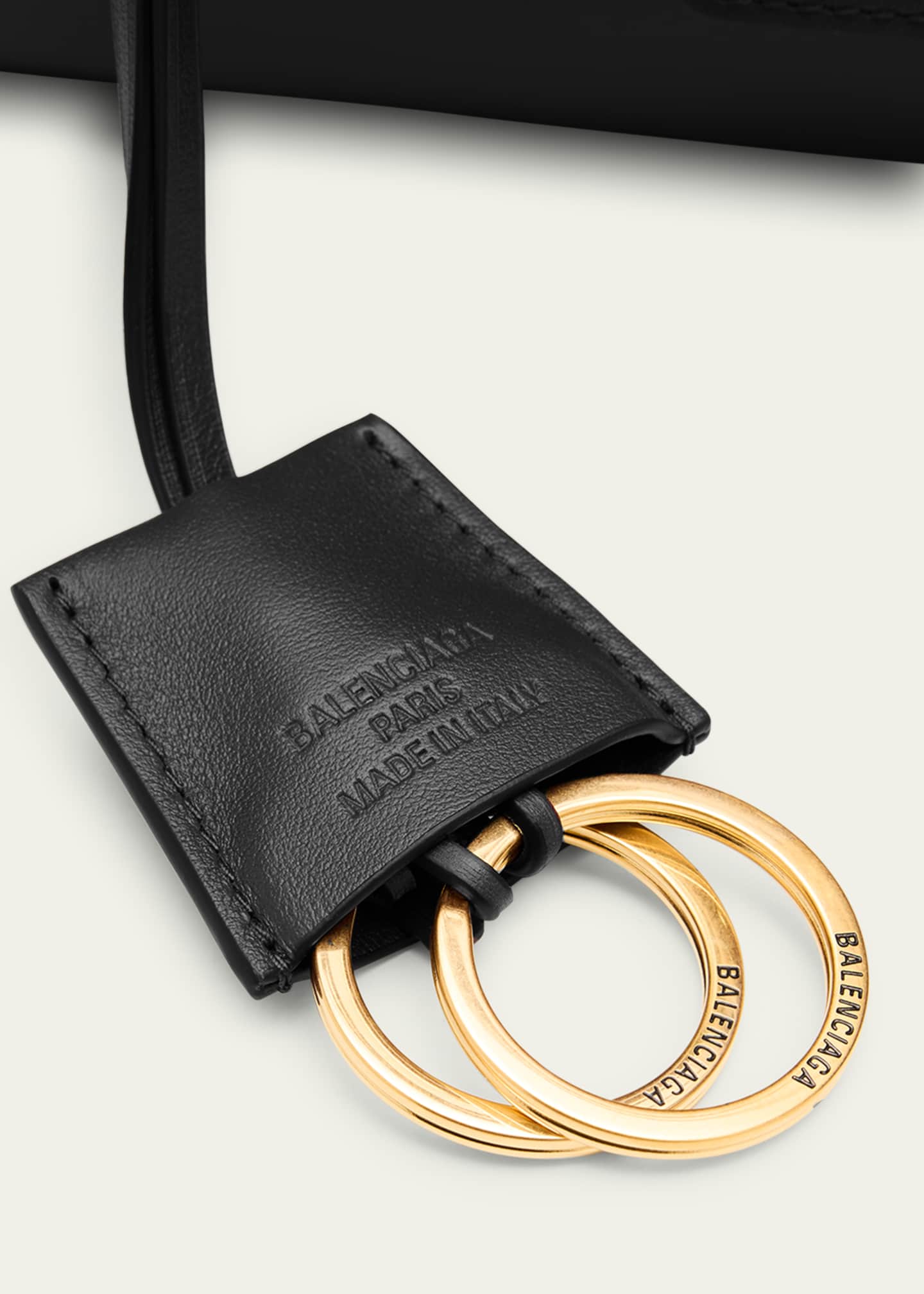 Balenciaga Bel Air Small Leather Top-Handle Bag Image 6 of 7