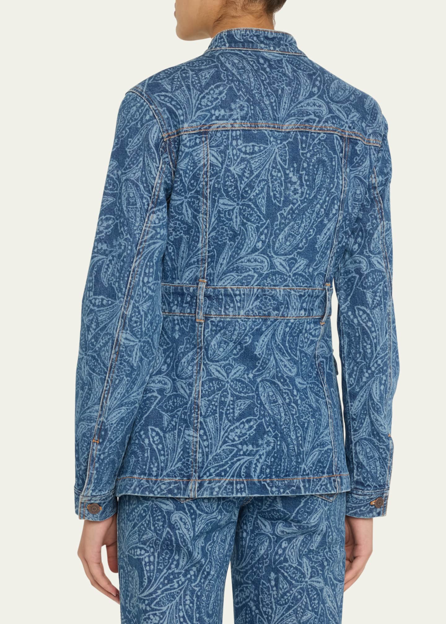 Veronica Beard Tika Denim Jacket Image 3 of 5