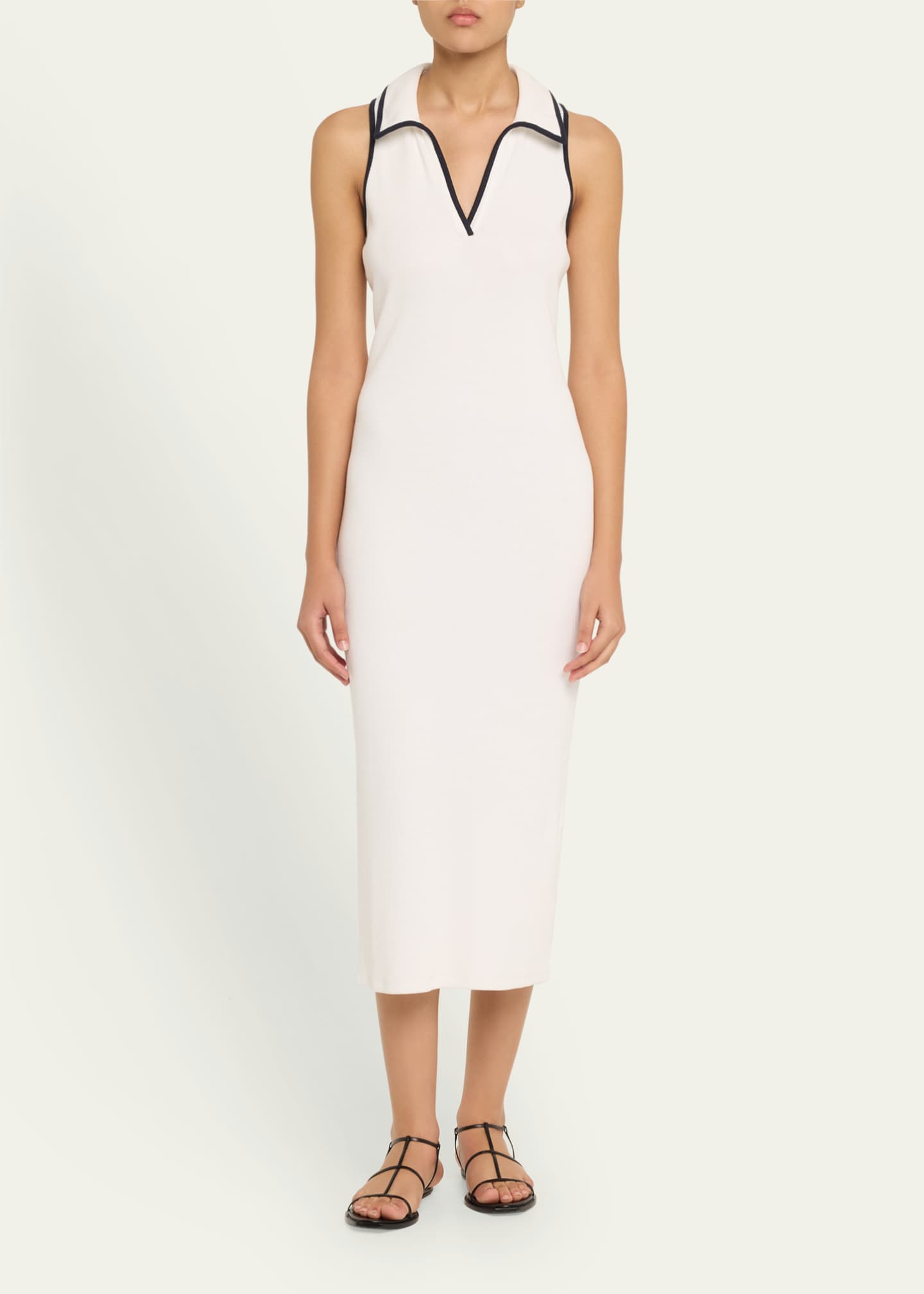 Veronica Beard Darien Sleeveless Knit Dress Image 2 of 5
