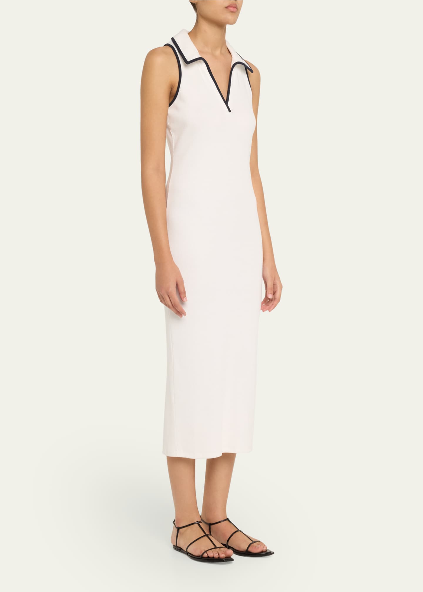 Veronica Beard Darien Sleeveless Knit Dress Image 4 of 5