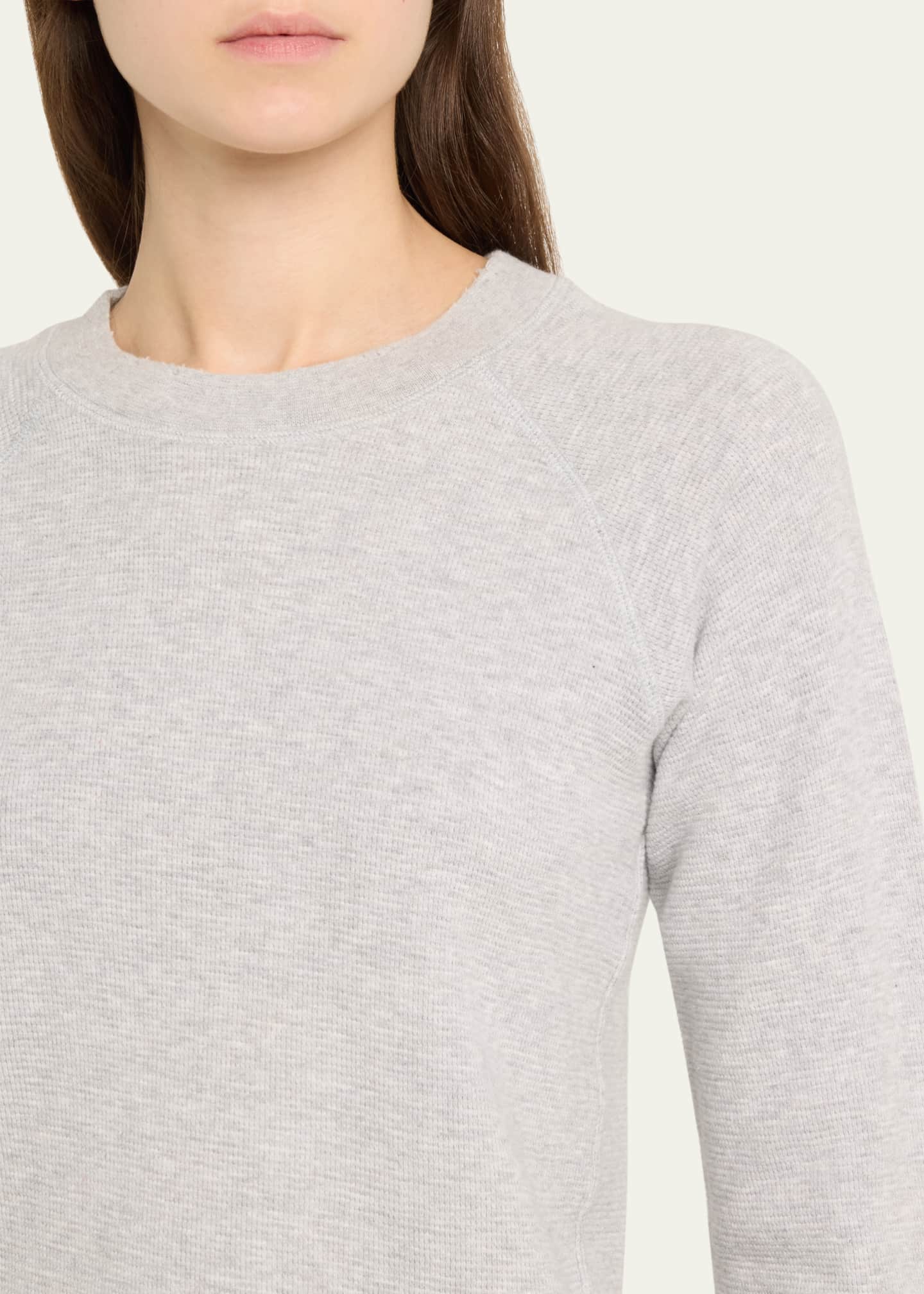 AMO Denim Foxy Long-Sleeve Knit Tee Image 5 of 5