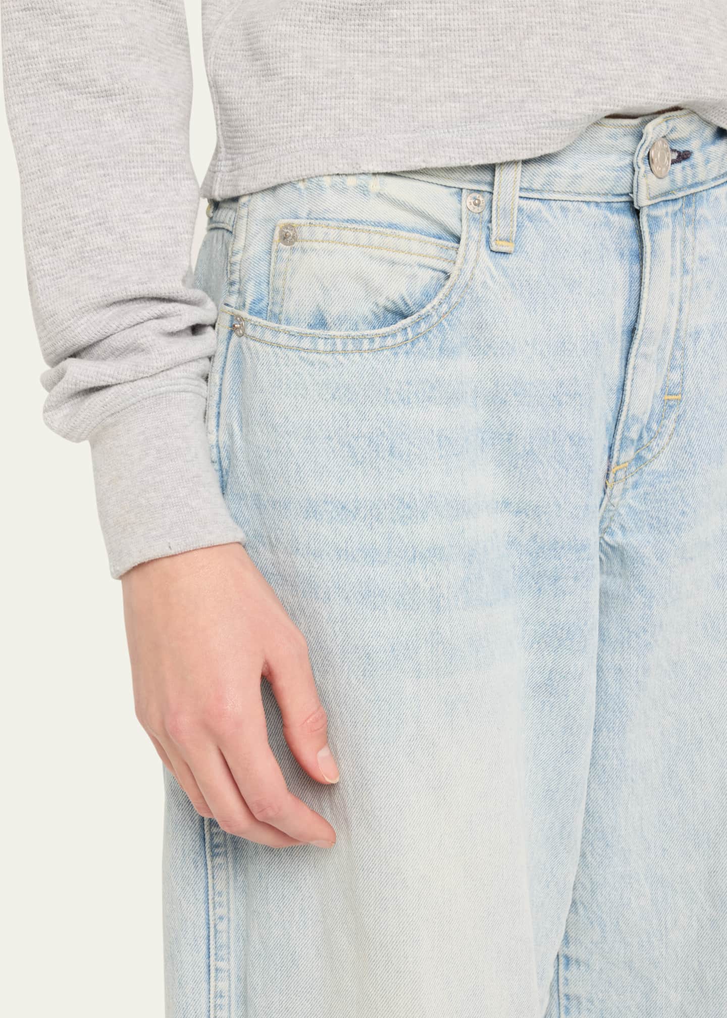 AMO Denim Antonia Mid-Rise Jeans Image 5 of 5