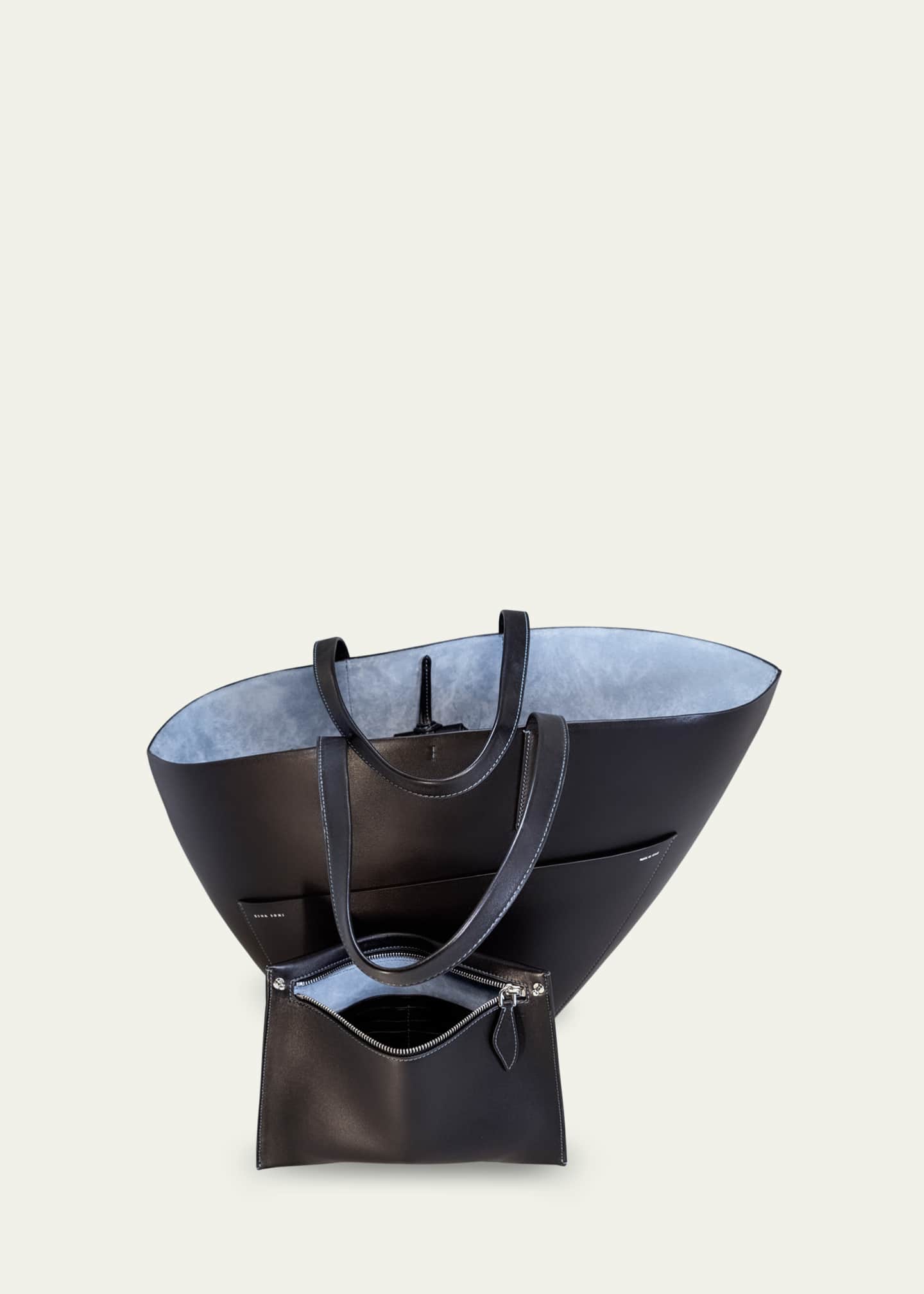 ESHA SONI Arc Large Leather Tote Bag Image 4 of 4