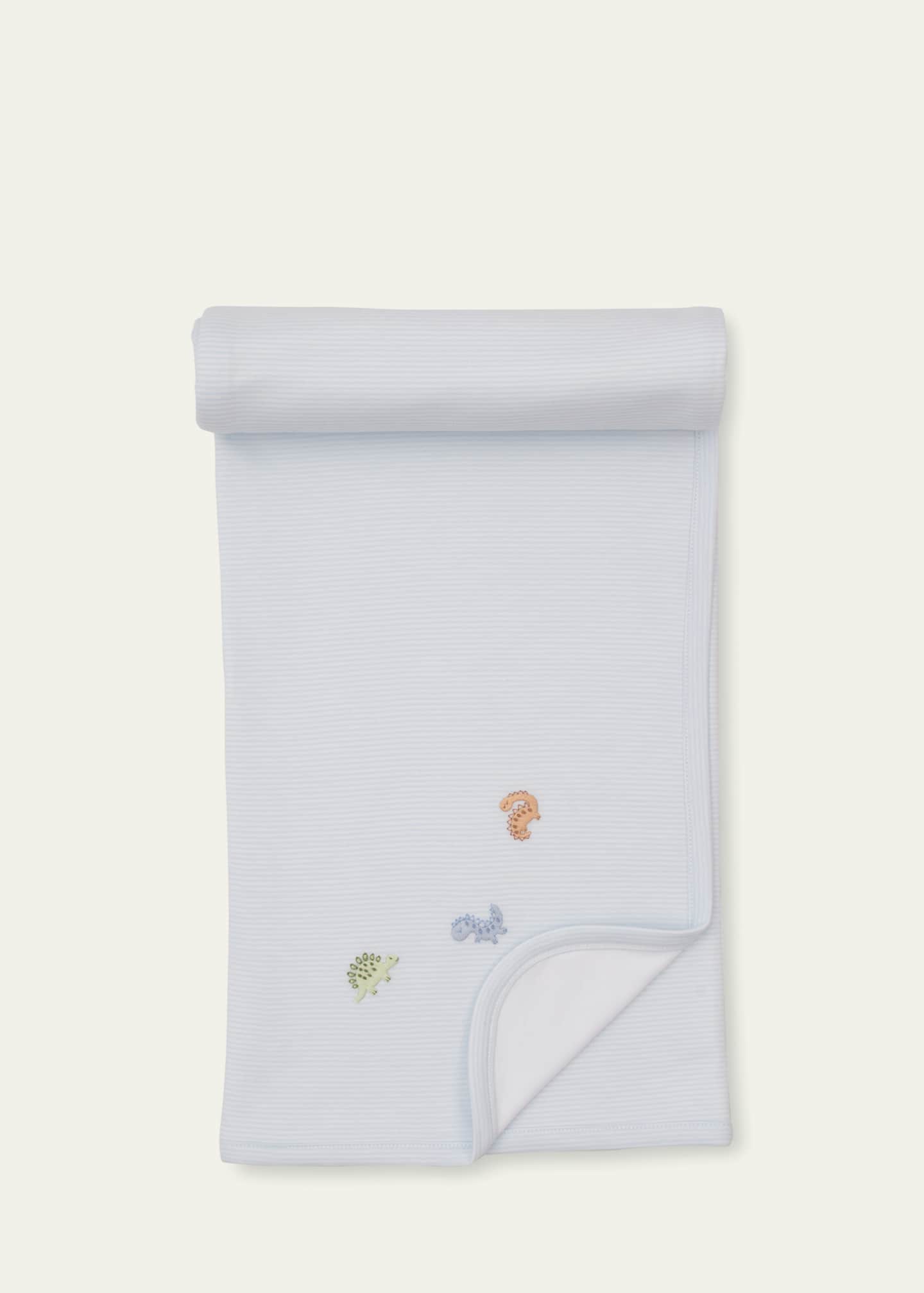 Kissy Kissy Boy's SCE Dino District Embroidered Blanket Image 2 of 3