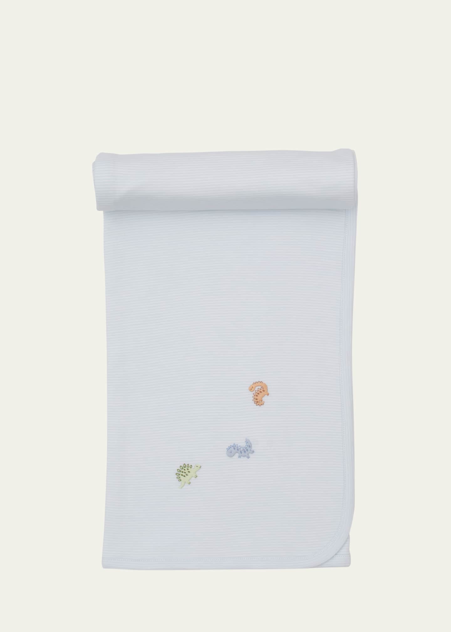 Kissy Kissy Boy's SCE Dino District Embroidered Blanket Image 1 of 3