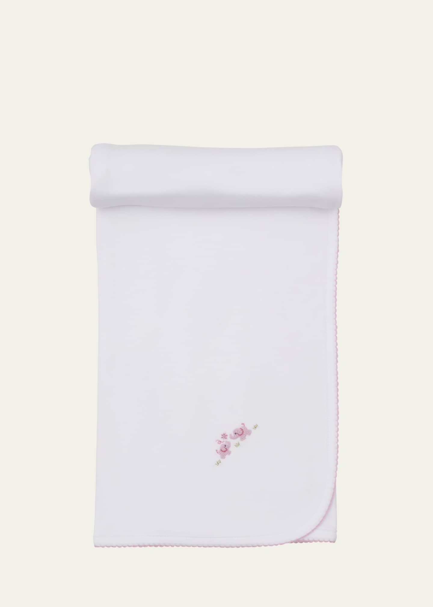 Kissy Kissy Girl's Premier Elephant Empire Embroidered Blanket Image 1 of 2