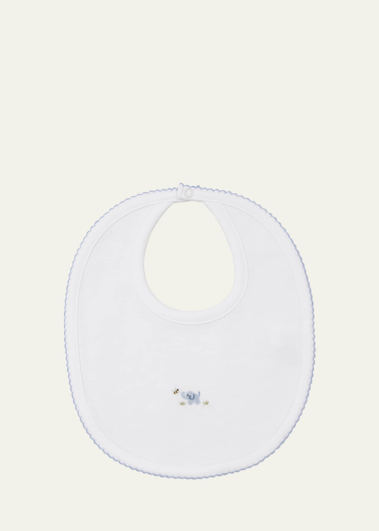 Kissy Kissy Premier Elephant Empire bib w hand emb Image 1 of 2