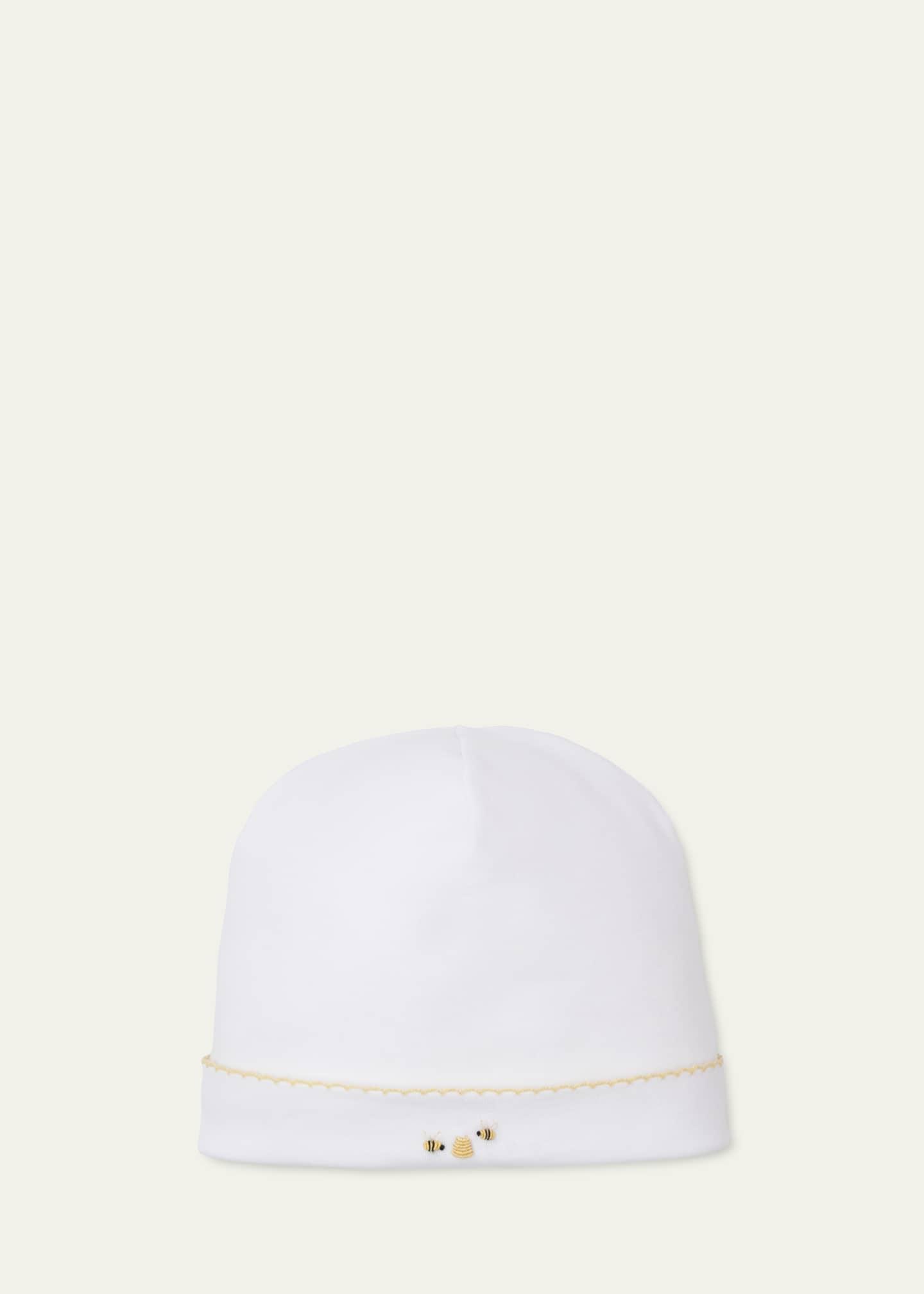 Kissy Kissy Kid's SCE Bee Hive Embroidered Hat, Size Newborn Image 1 of 2