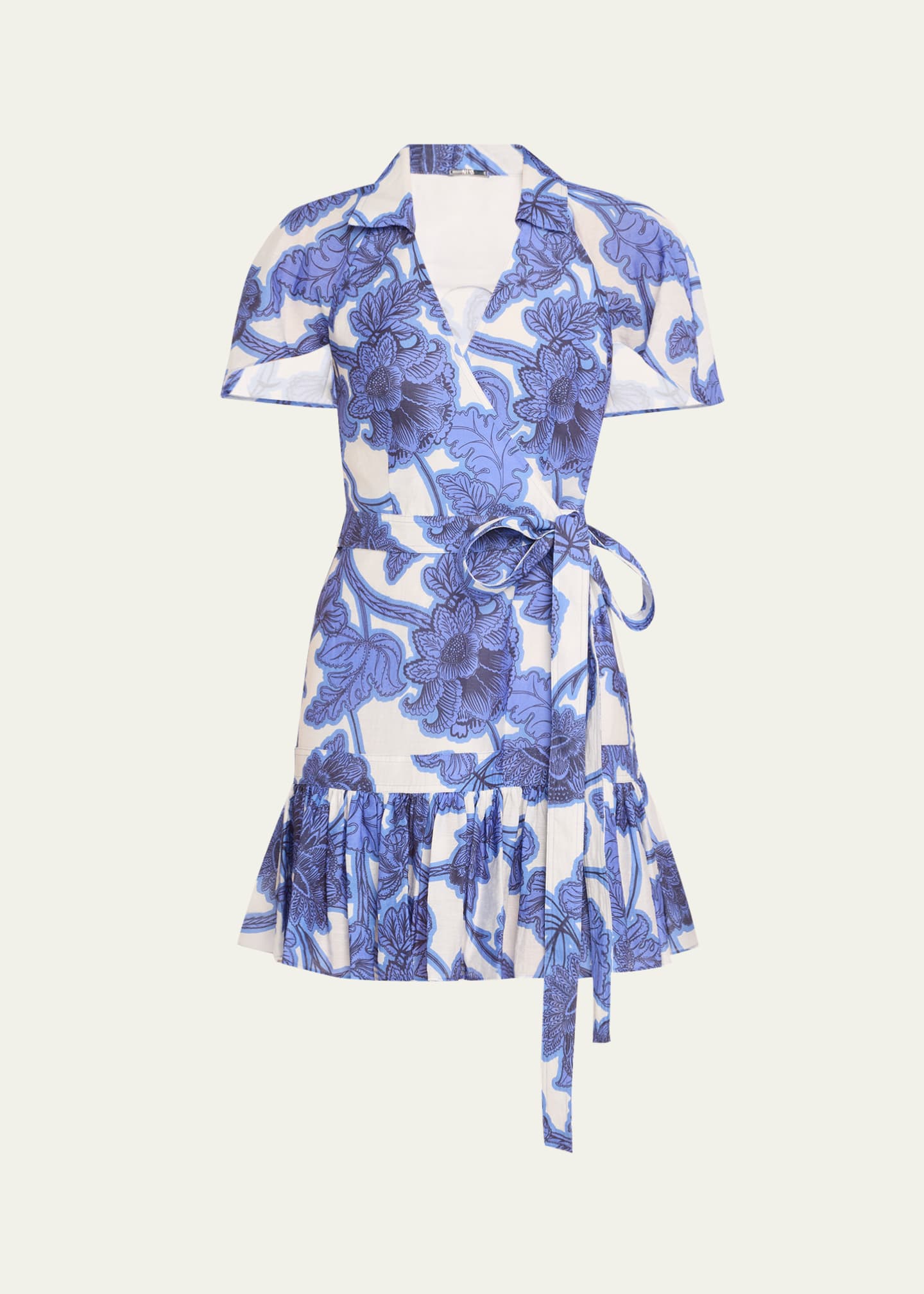 Alexis Melba Floral Mini Wrap Dress Image 1 of 5