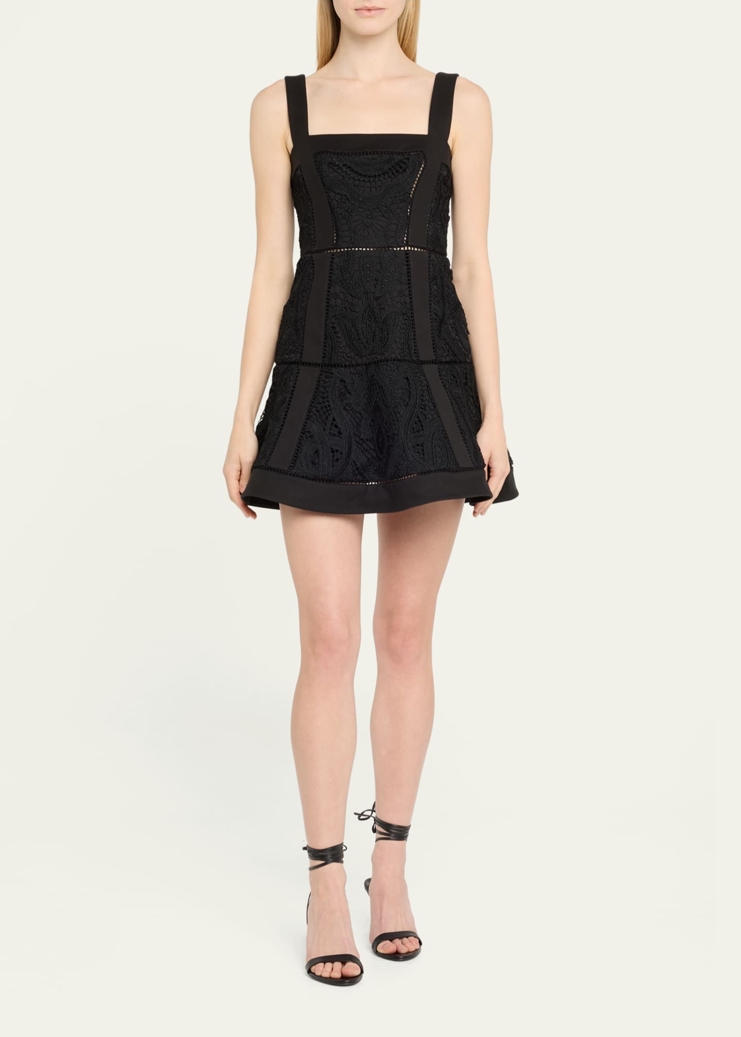 Alexis Mariyah A-Line Lace Mini Dress Image 2 of 5