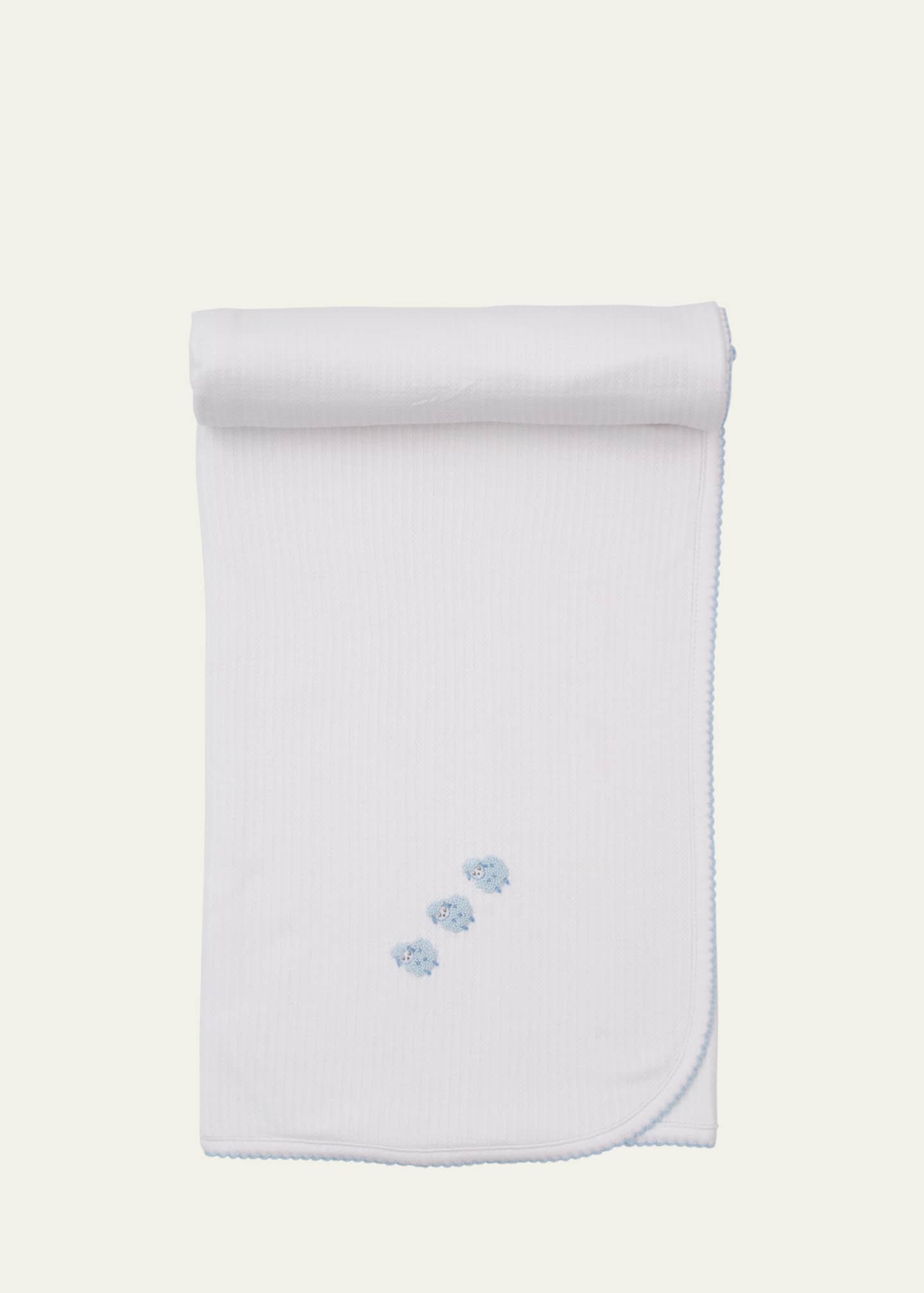 Kissy Kissy Premier Baa Baa Baby Sheep Blanket Image 1 of 2