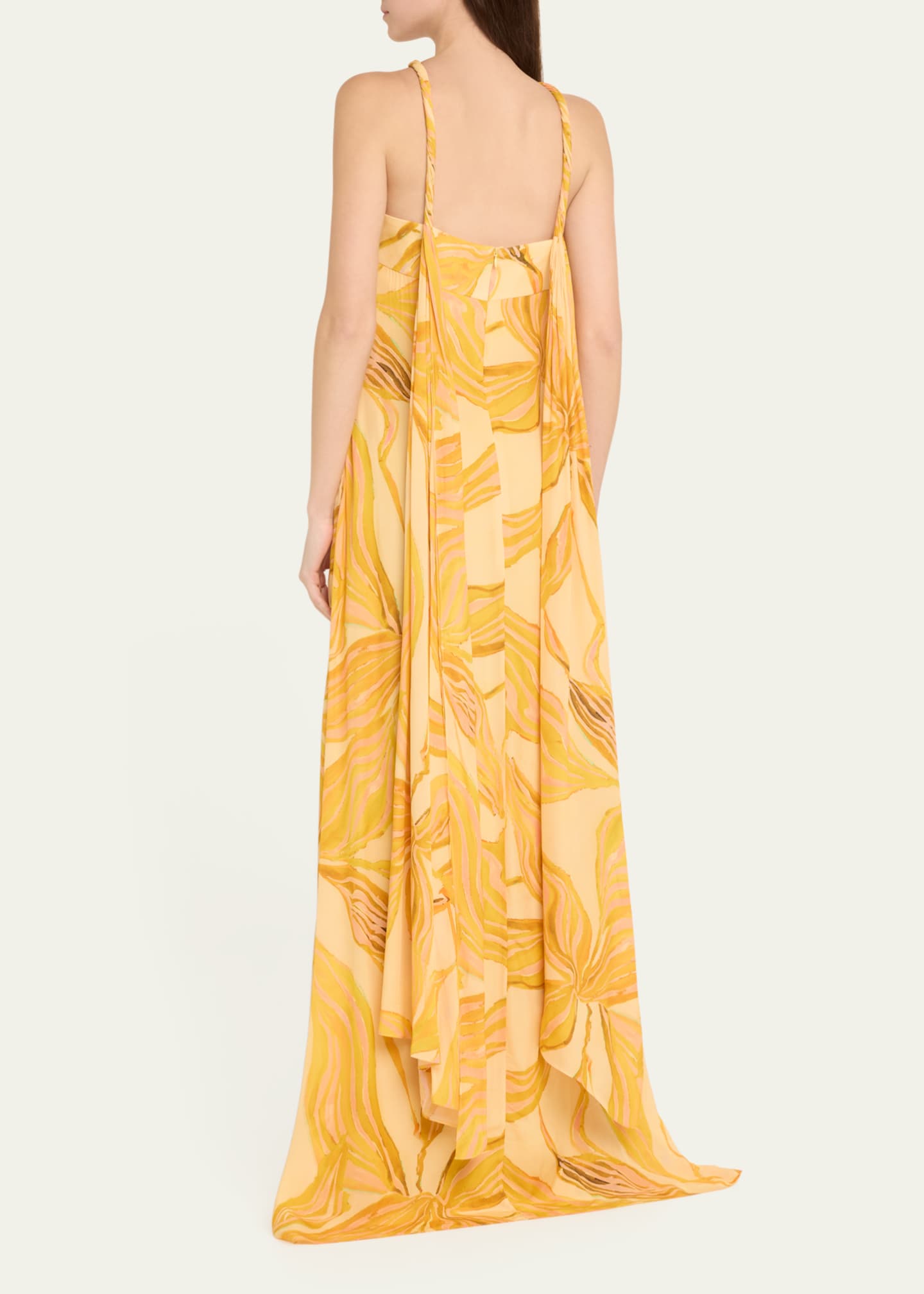Alexis Amalfi Floral Halter Maxi Dress Image 3 of 5