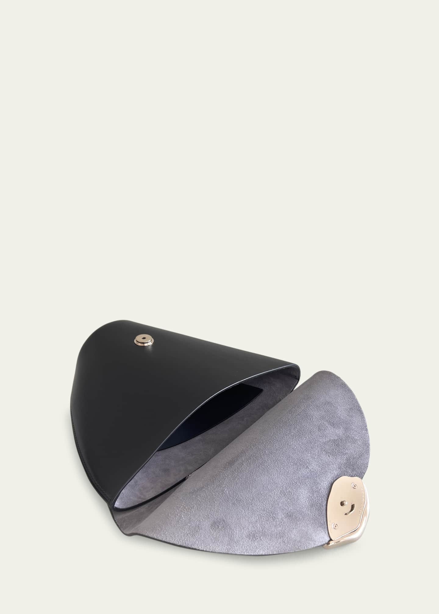 ESHA SONI Orb Flap Leather Top-Handle Bag Image 4 of 4
