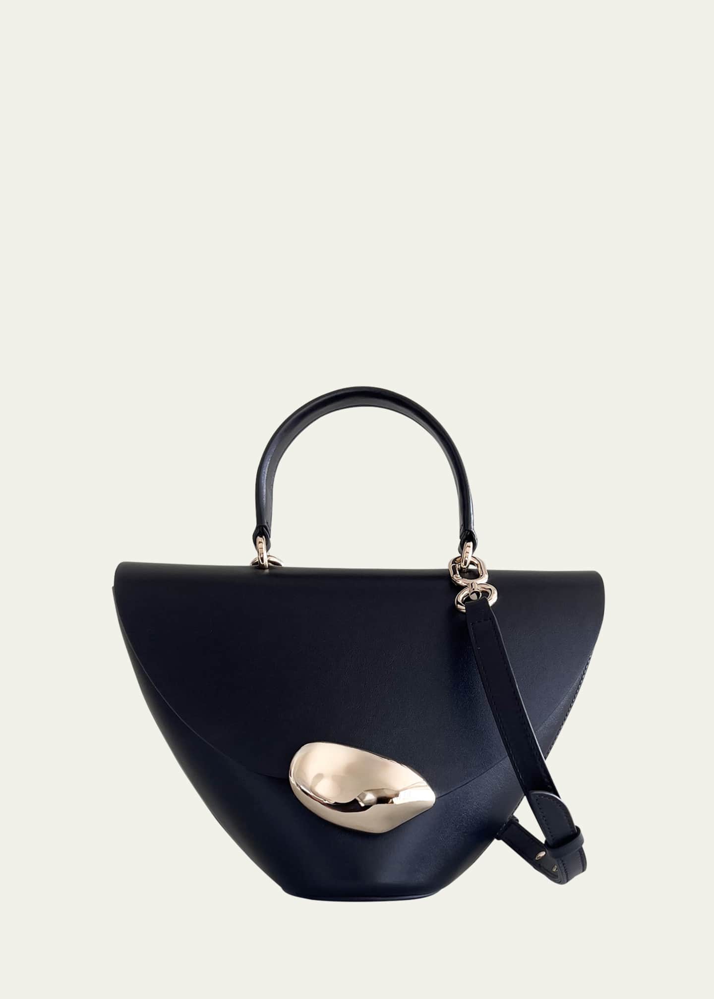 ESHA SONI Orb Flap Leather Top-Handle Bag Image 1 of 4