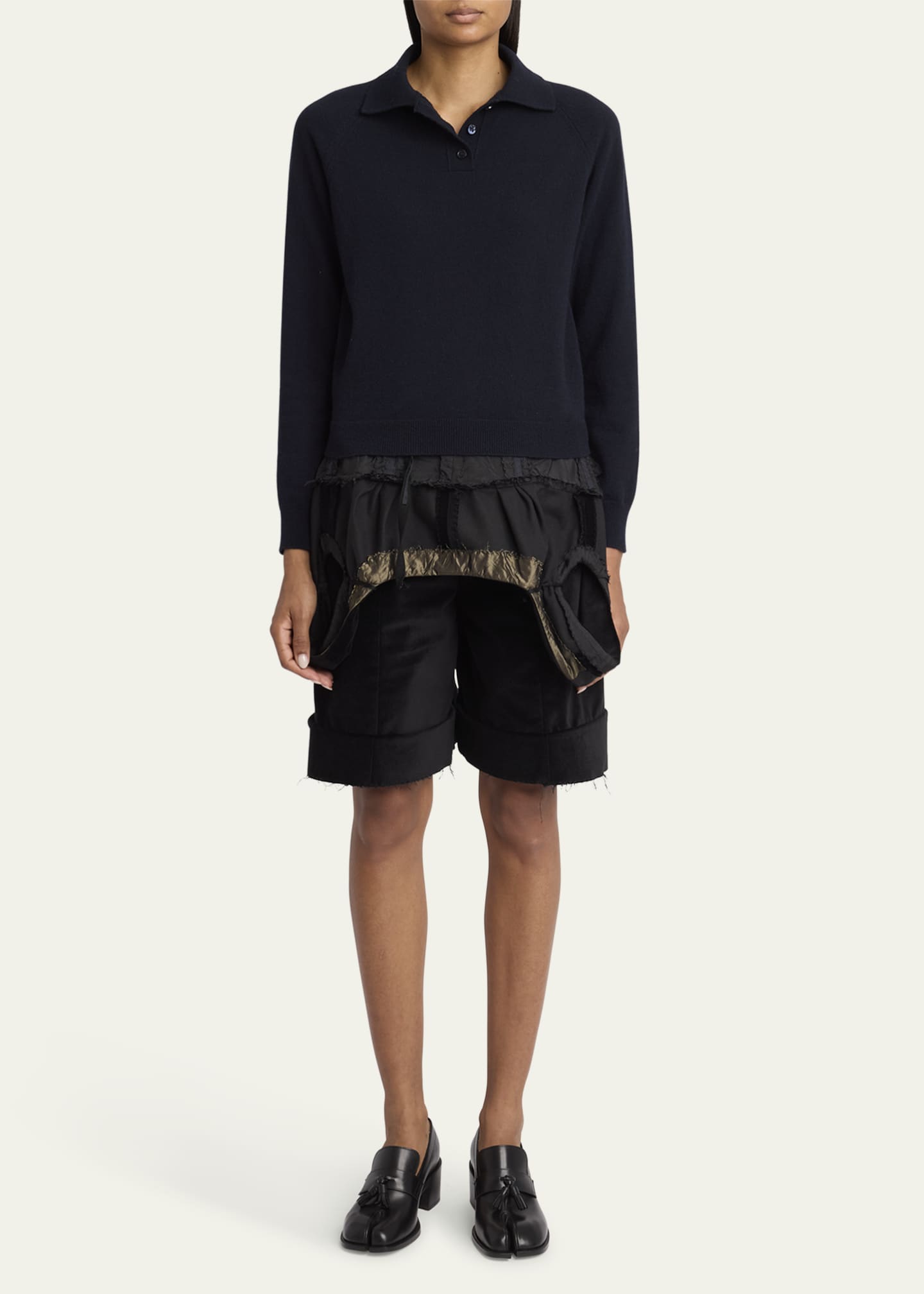 Maison Margiela Wool Polo Shirt Image 2 of 5