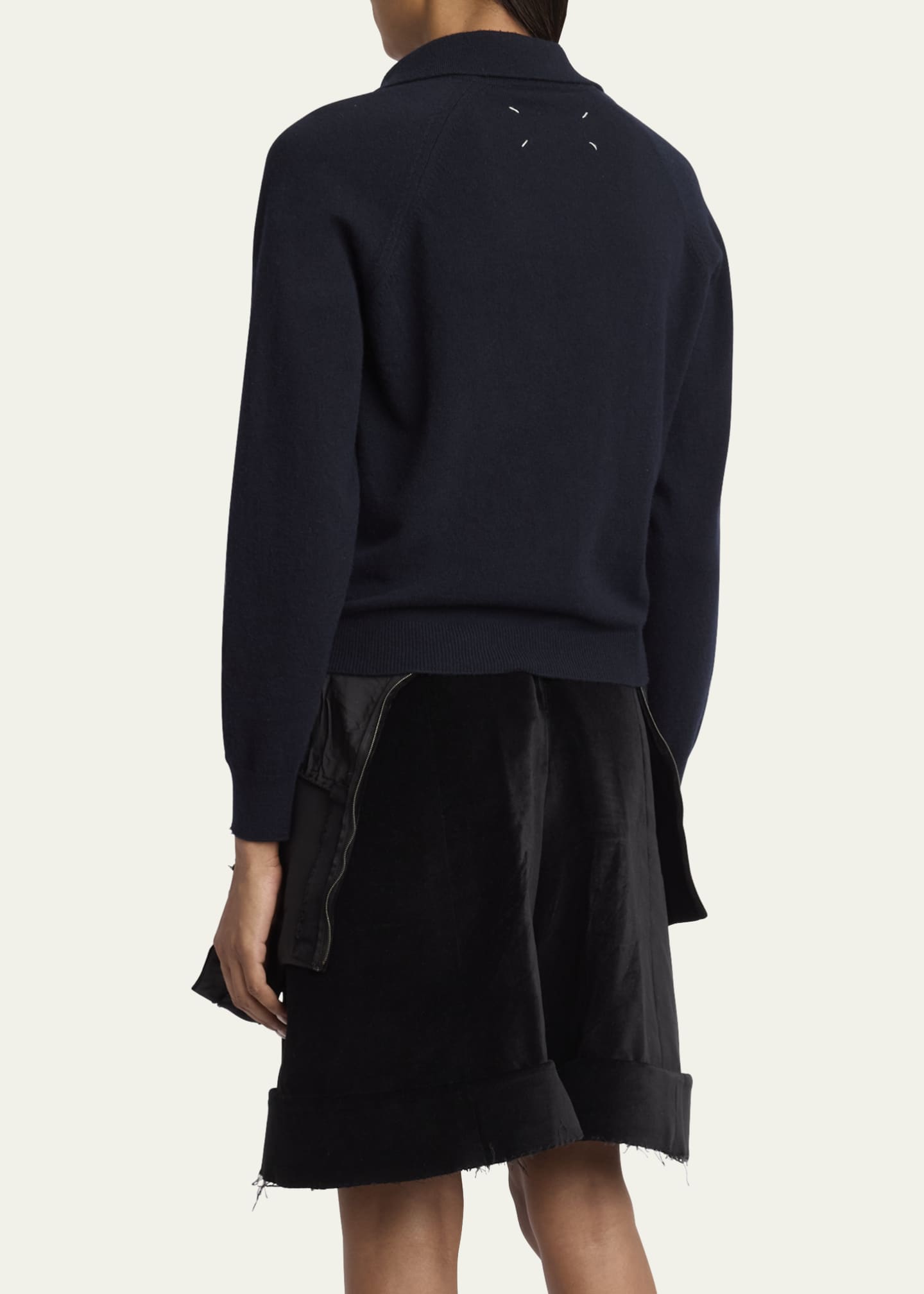 Maison Margiela Wool Polo Shirt Image 3 of 5