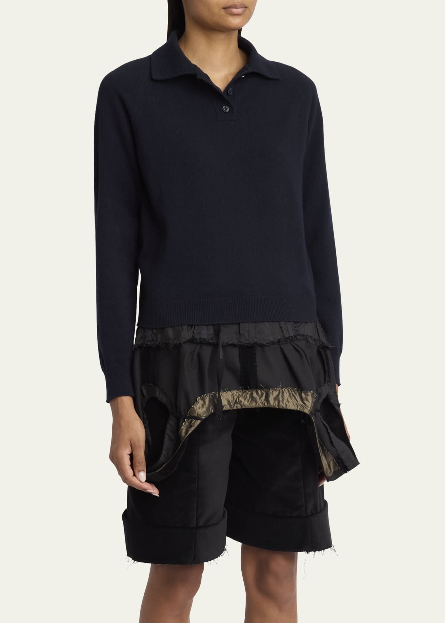 Maison Margiela Wool Polo Shirt Image 4 of 5