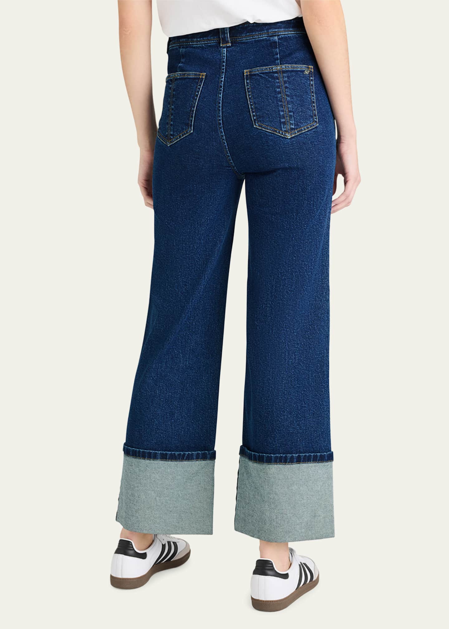 Cinq a Sept Benji Cuffed Jeans Image 3 of 4