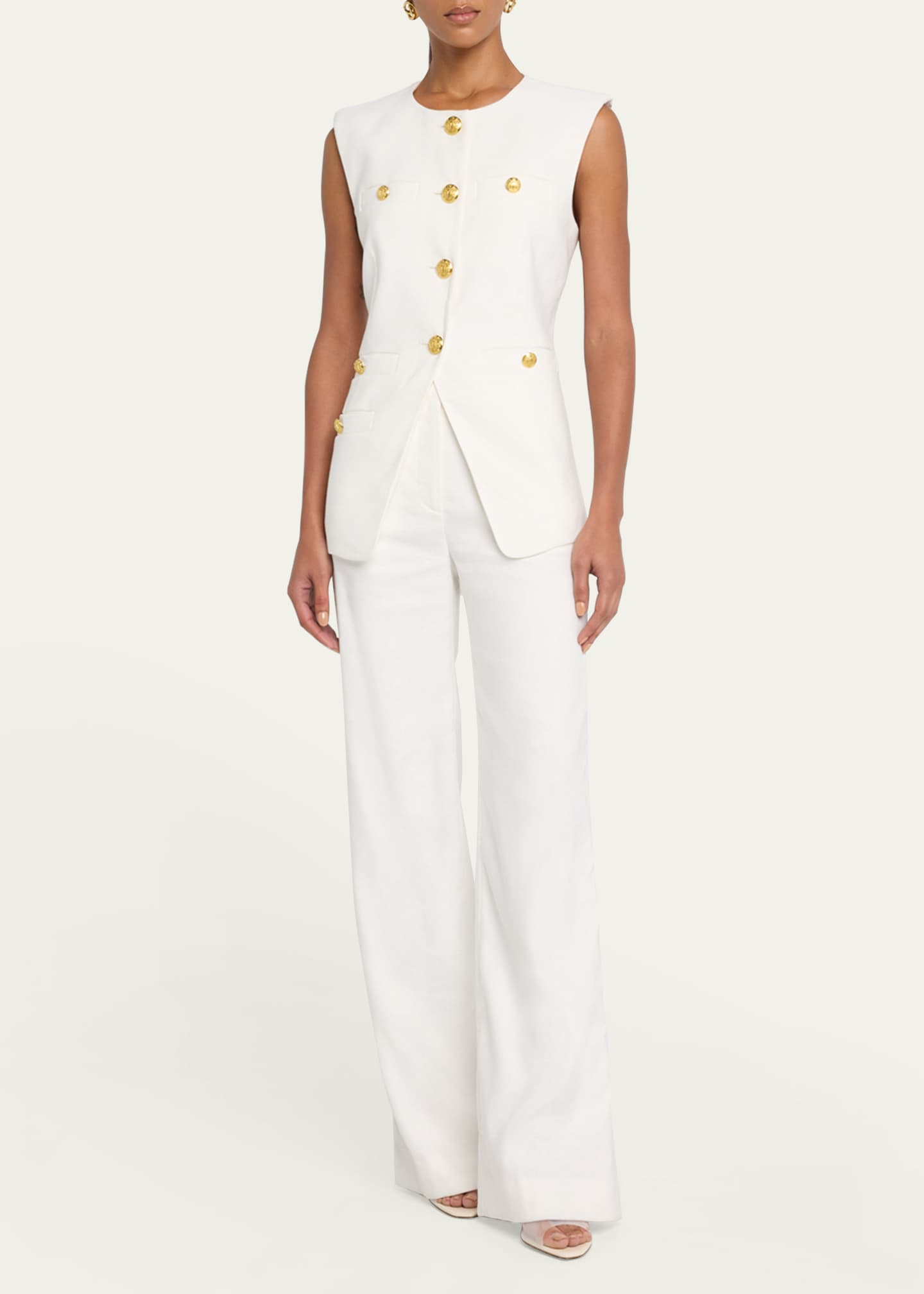 Veronica Beard Jude Tailored Pants Image 2 of 5