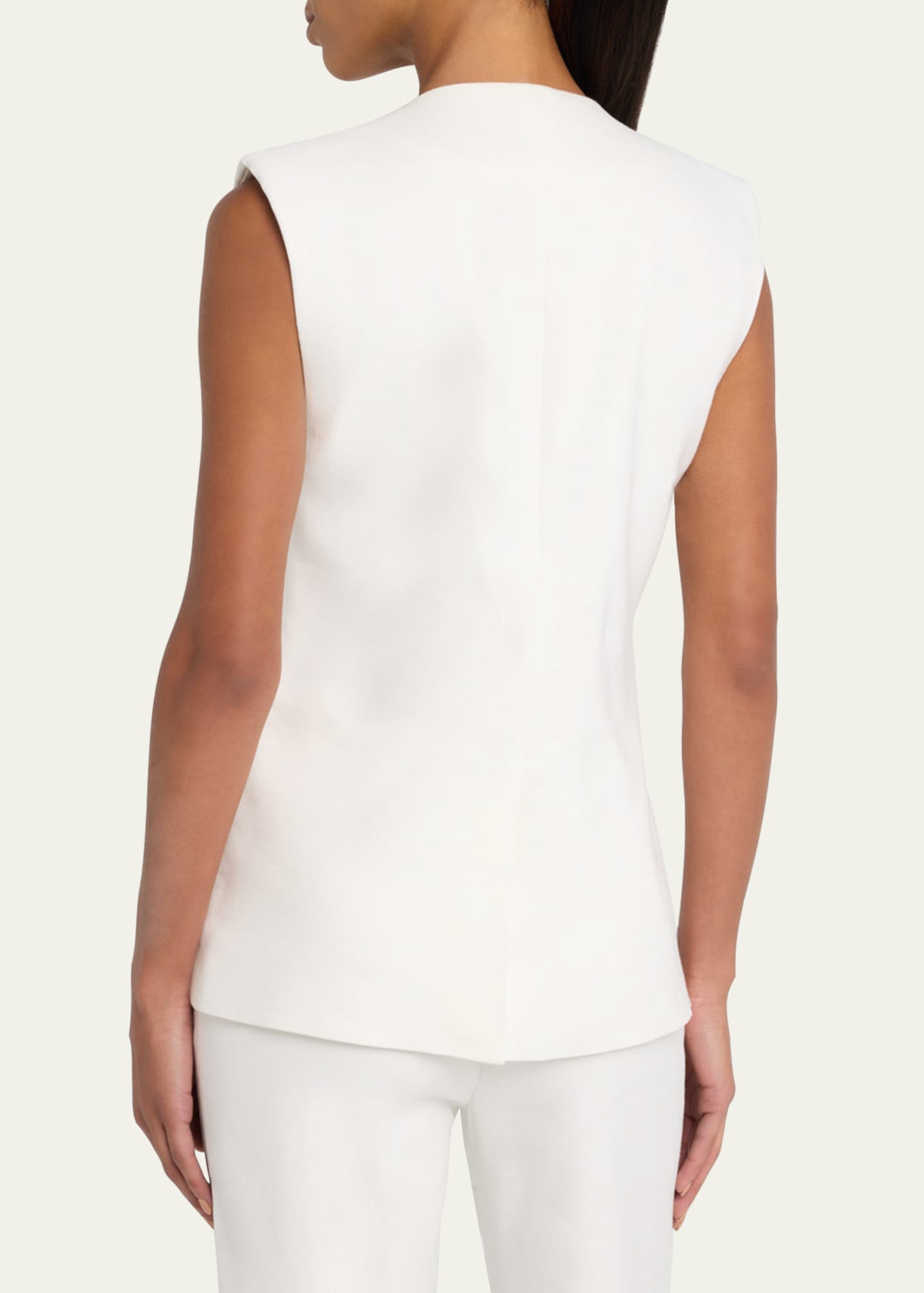 Veronica Beard Tamara Tailored Vest Image 3 of 5