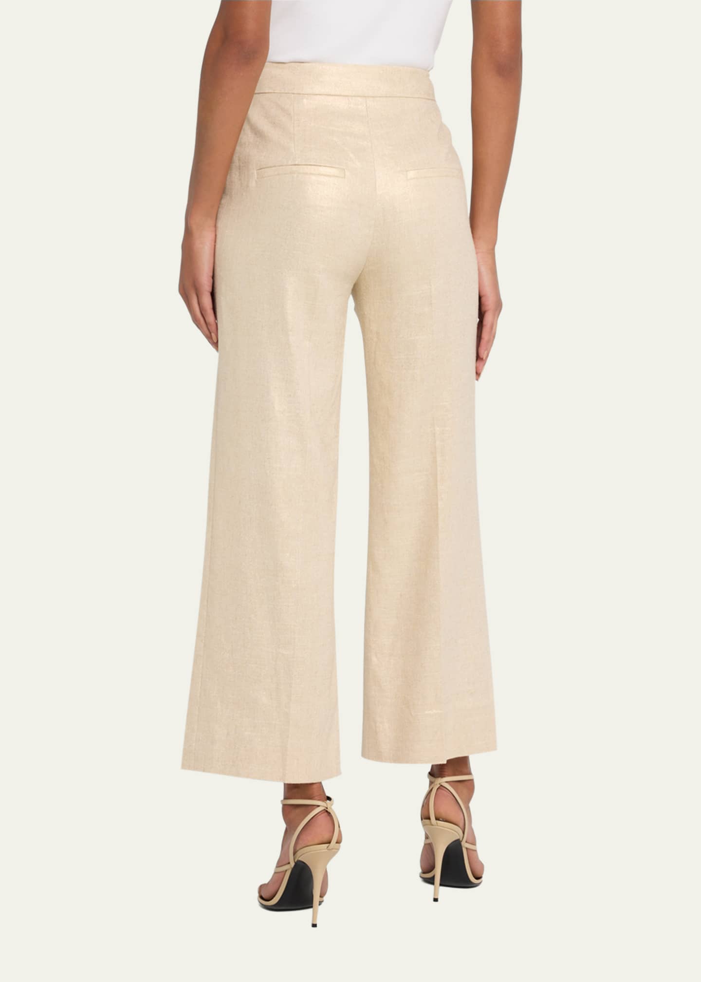 Veronica Beard Brixton Wide-Leg Pants Image 3 of 5