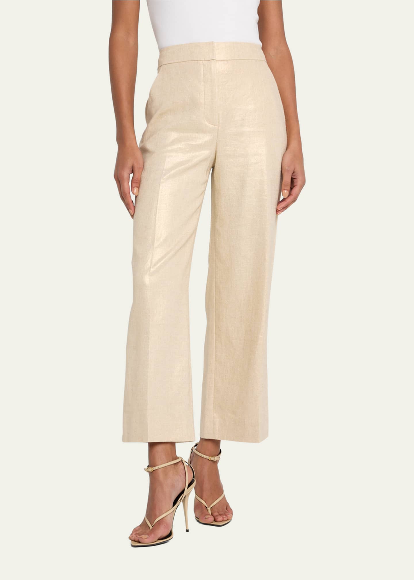 Veronica Beard Brixton Wide-Leg Pants Image 4 of 5