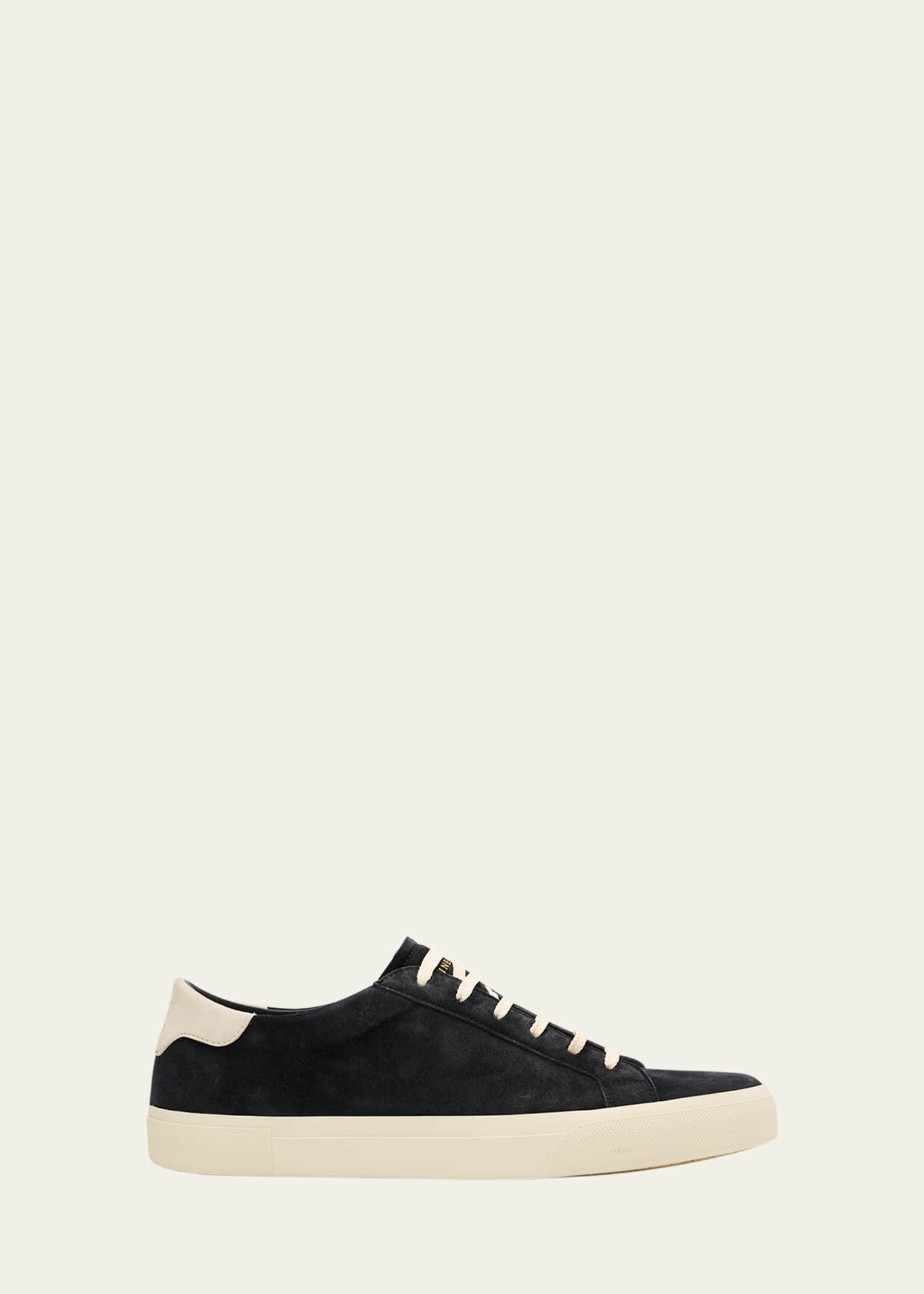 Brunello Cucinelli Men's Suede Low-Top Sneakers Image 1 of 6