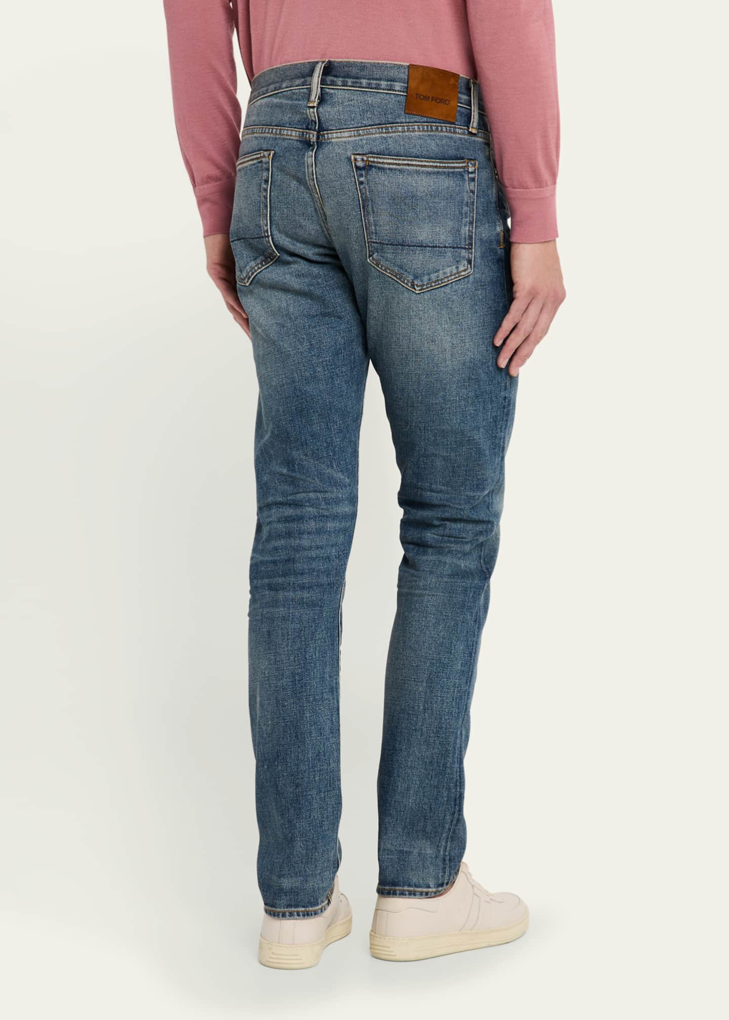 TOM FORD Men's Slim-Fit Stretch Jeans Image 3 of 5