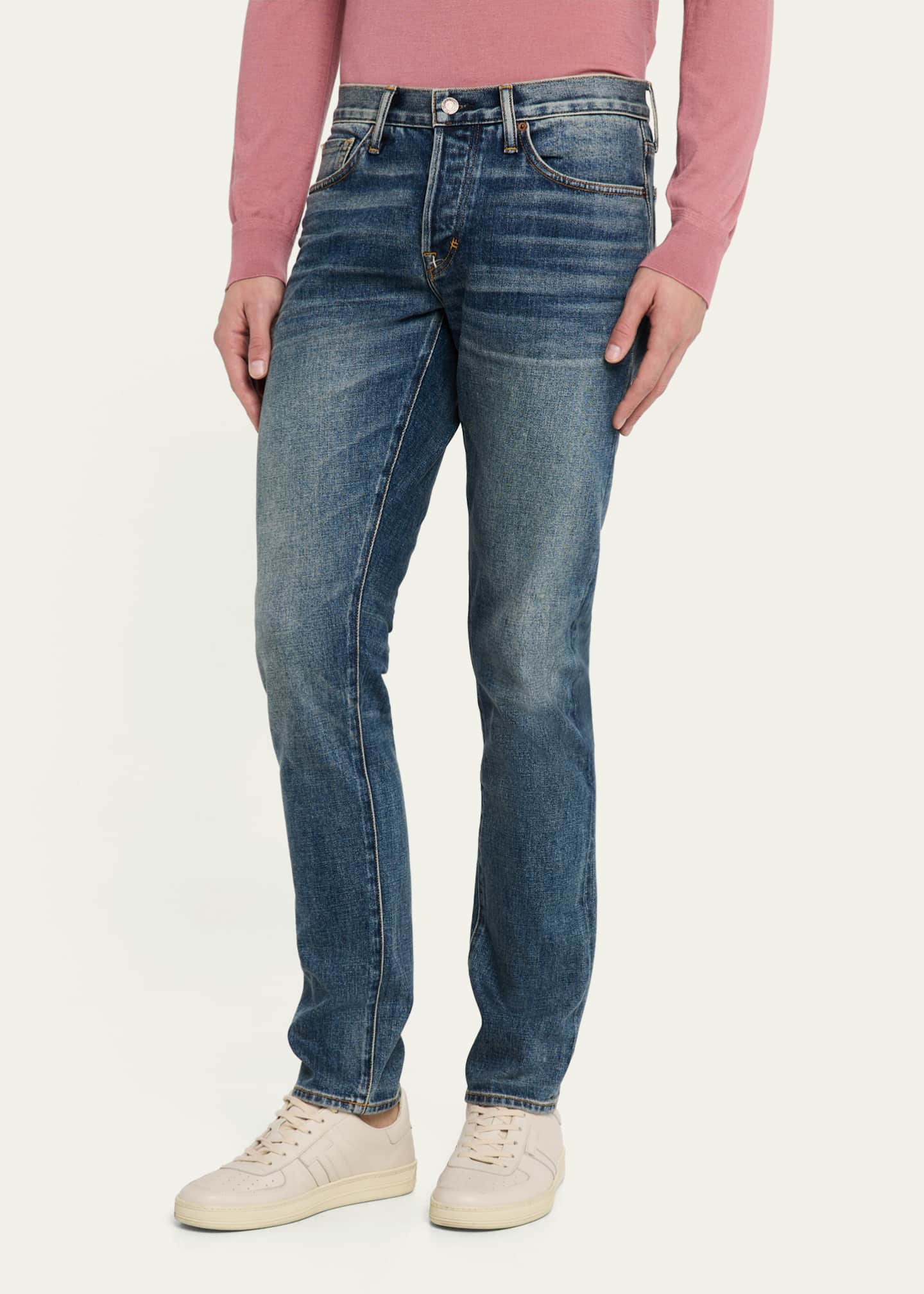 TOM FORD Men's Slim-Fit Stretch Jeans Image 4 of 5