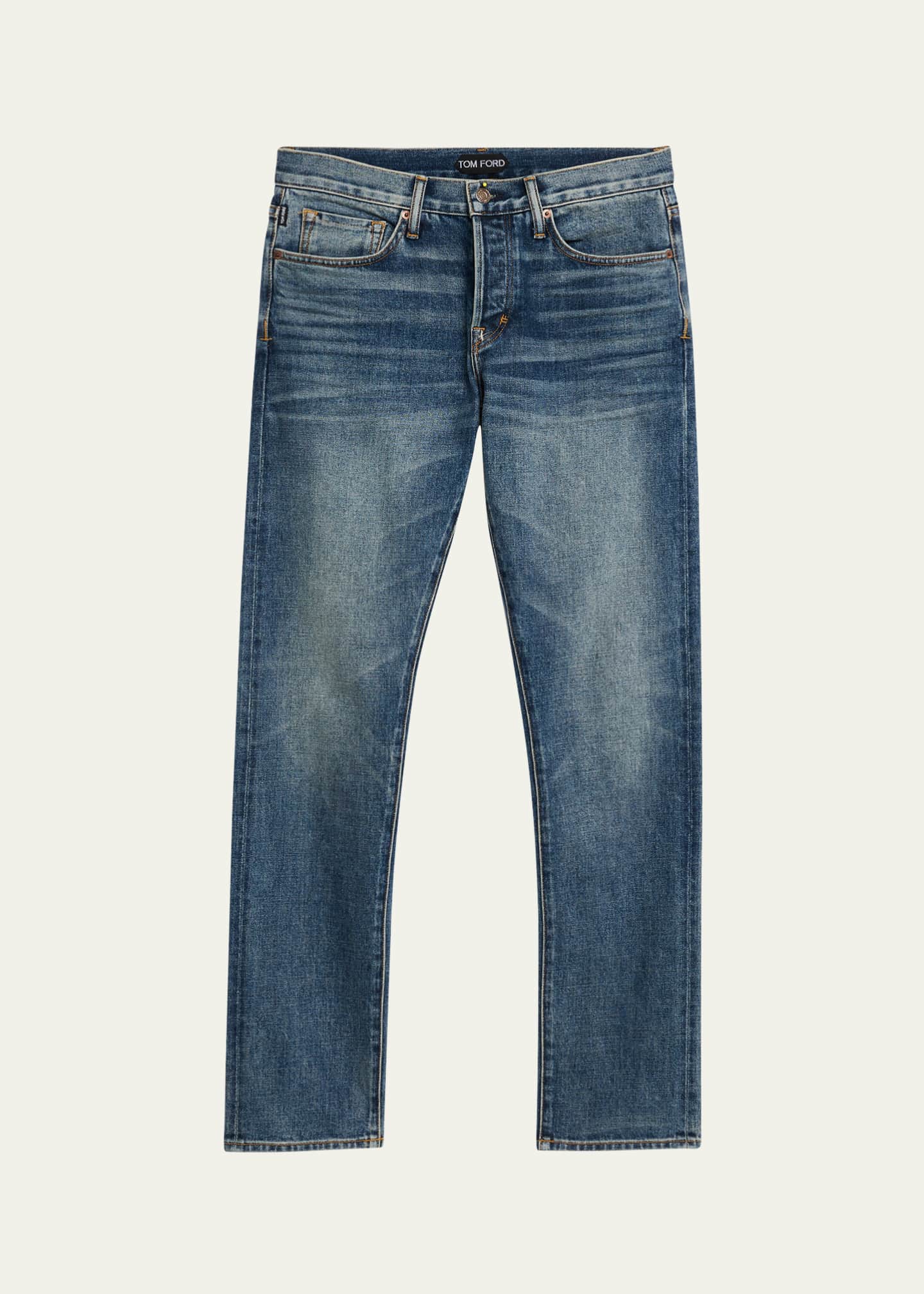TOM FORD Men's Slim-Fit Stretch Jeans Image 1 of 5