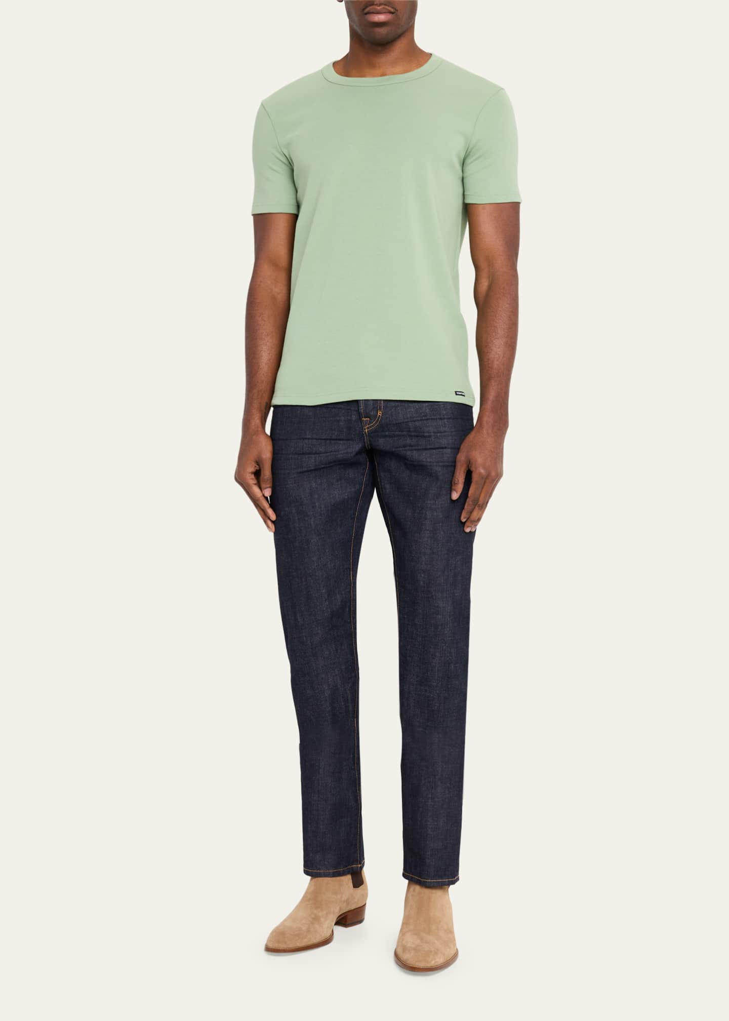 TOM FORD Men's Straight-Fit Stretch Jeans Image 2 of 5