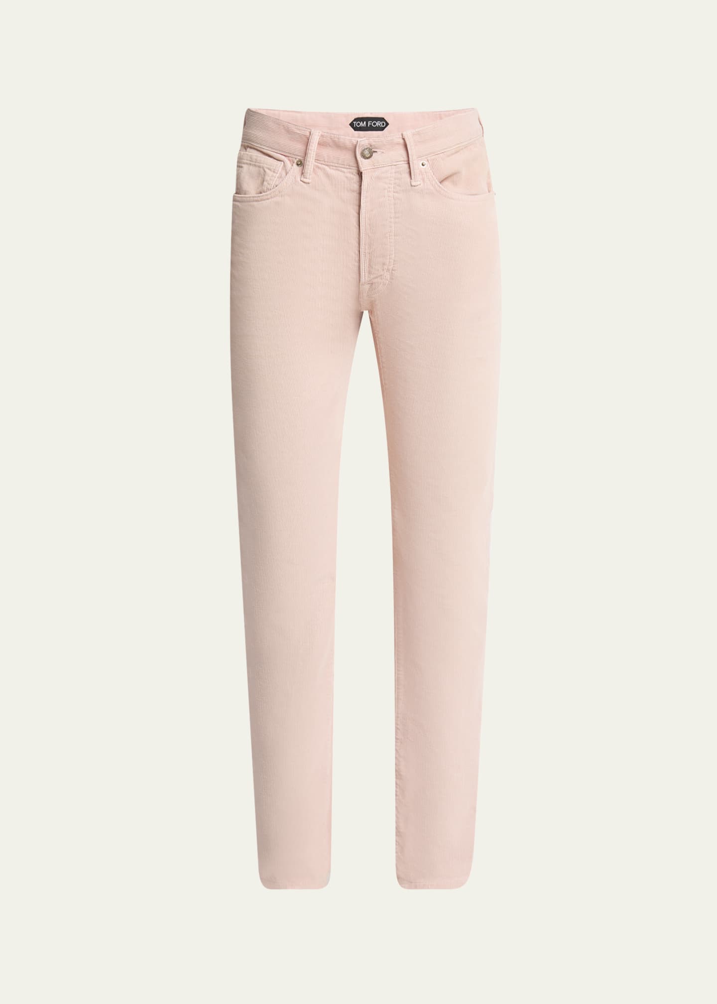 TOM FORD Men's Slim Fit Micro-Corduroy Five-Pocket Pants Image 1 of 5
