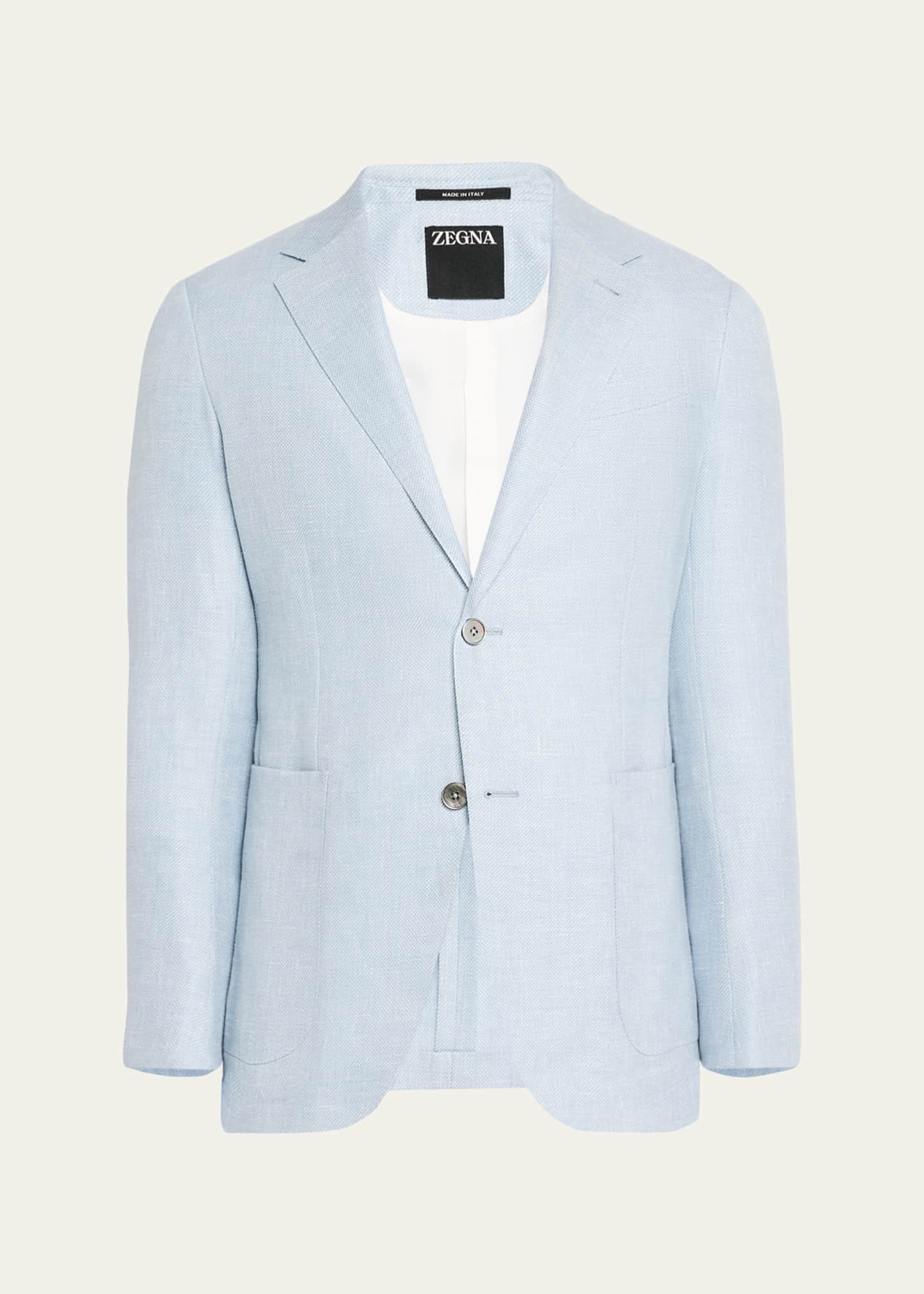 ZEGNA Men's Cashmere-Blend Sport Coat Image 1 of 8