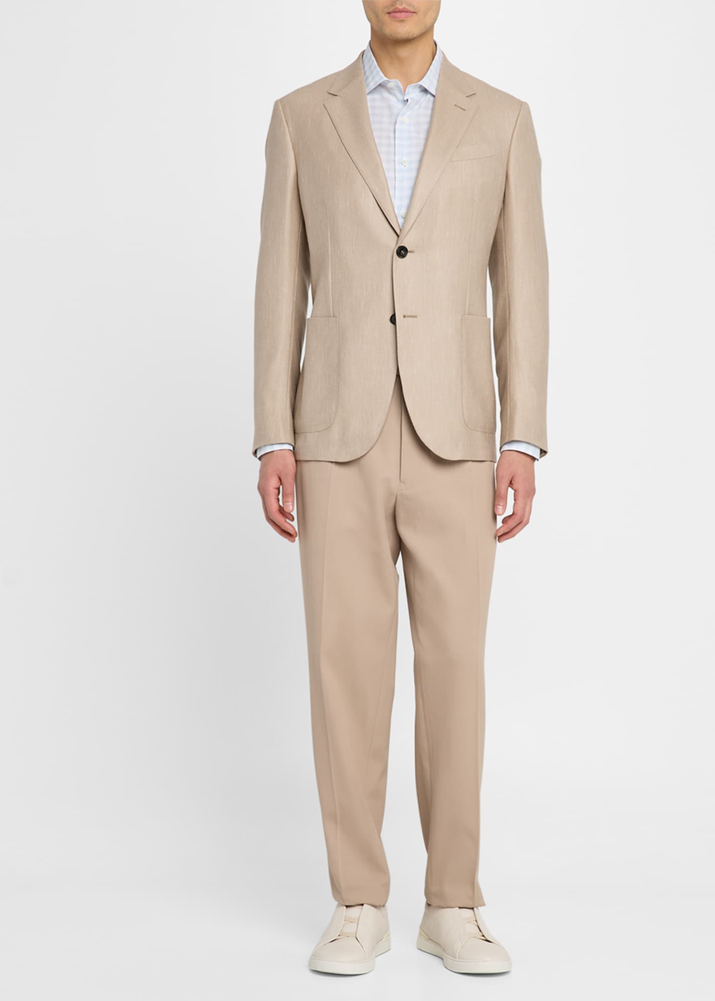ZEGNA Men's Cashmere-Blend Sport Coat Image 2 of 8