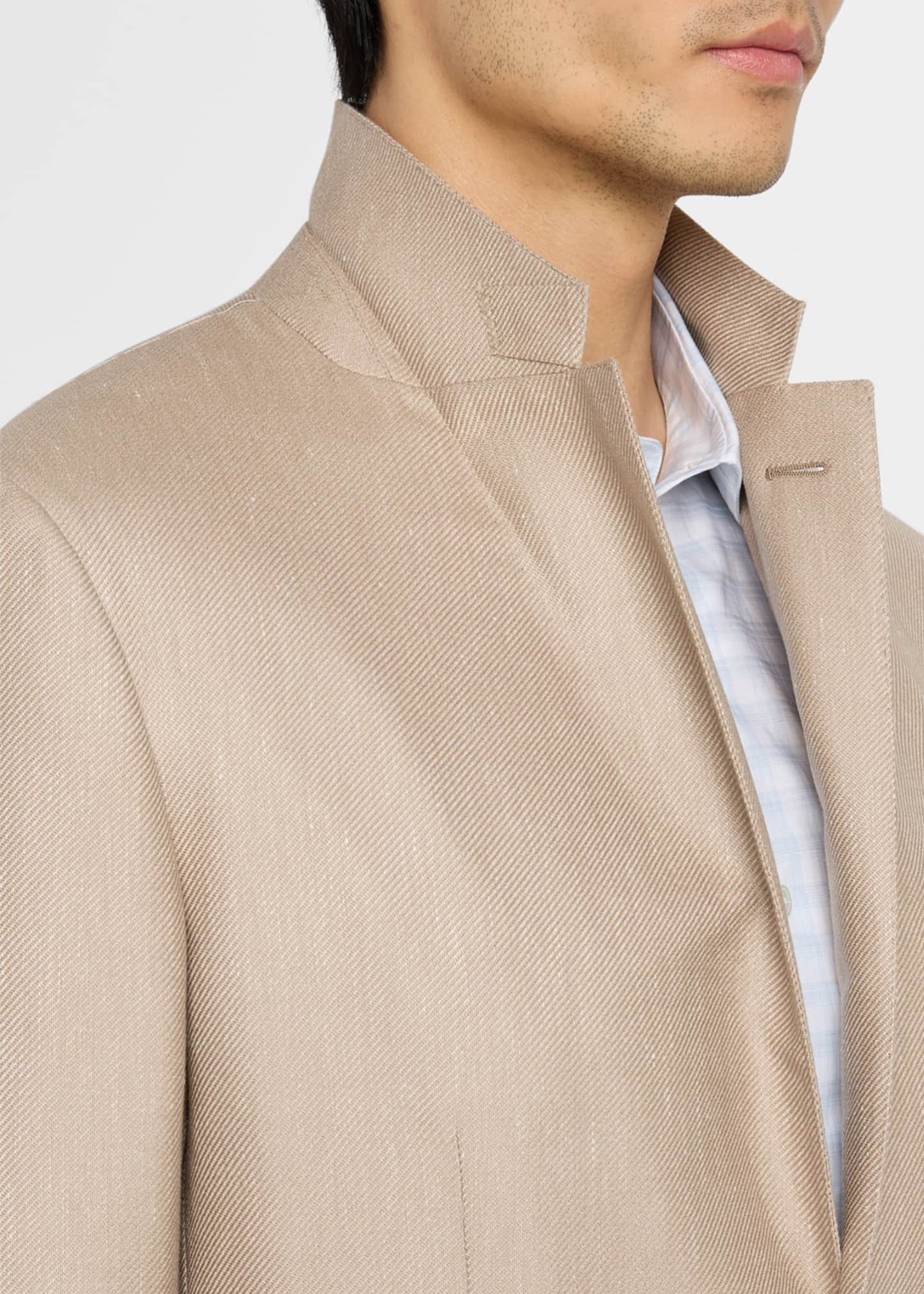 ZEGNA Men's Cashmere-Blend Sport Coat Image 7 of 8