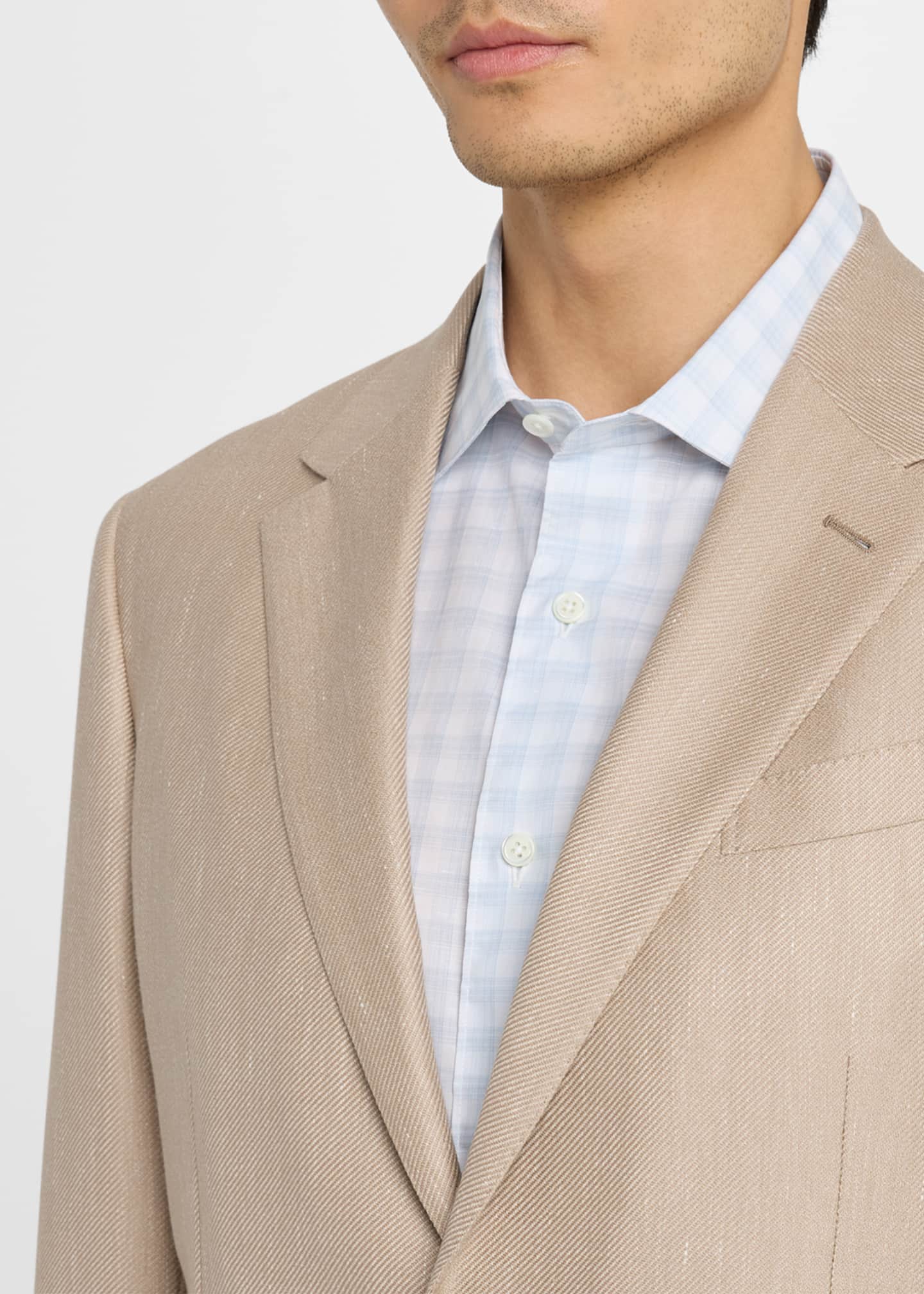 ZEGNA Men's Cashmere-Blend Sport Coat Image 5 of 8