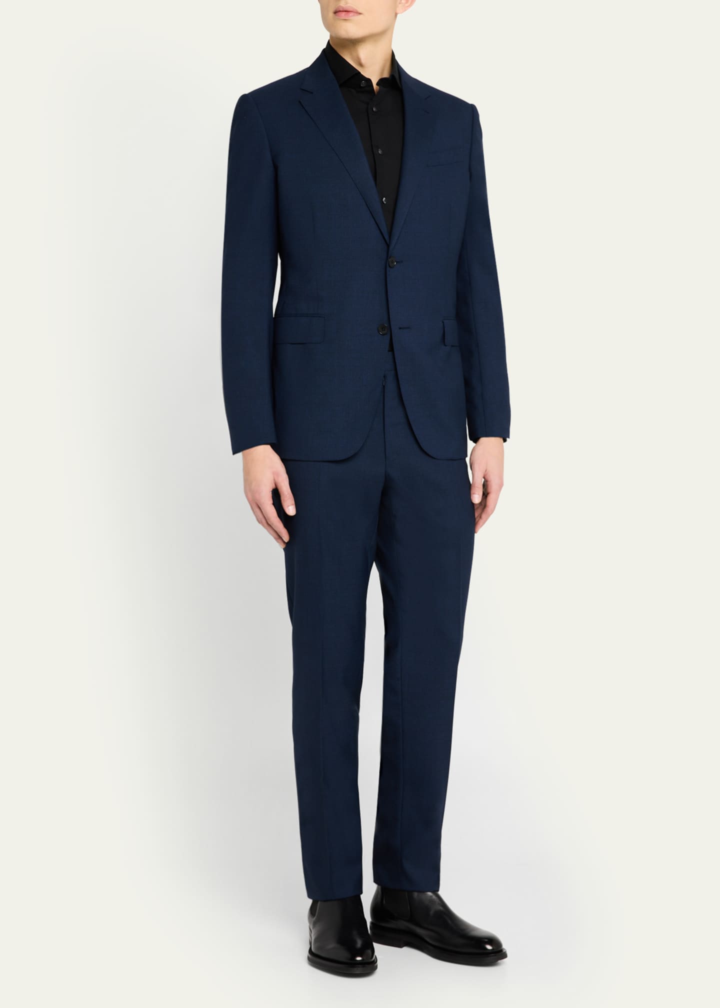 ZEGNA Men's Melange Trofeo Suit Image 2 of 8