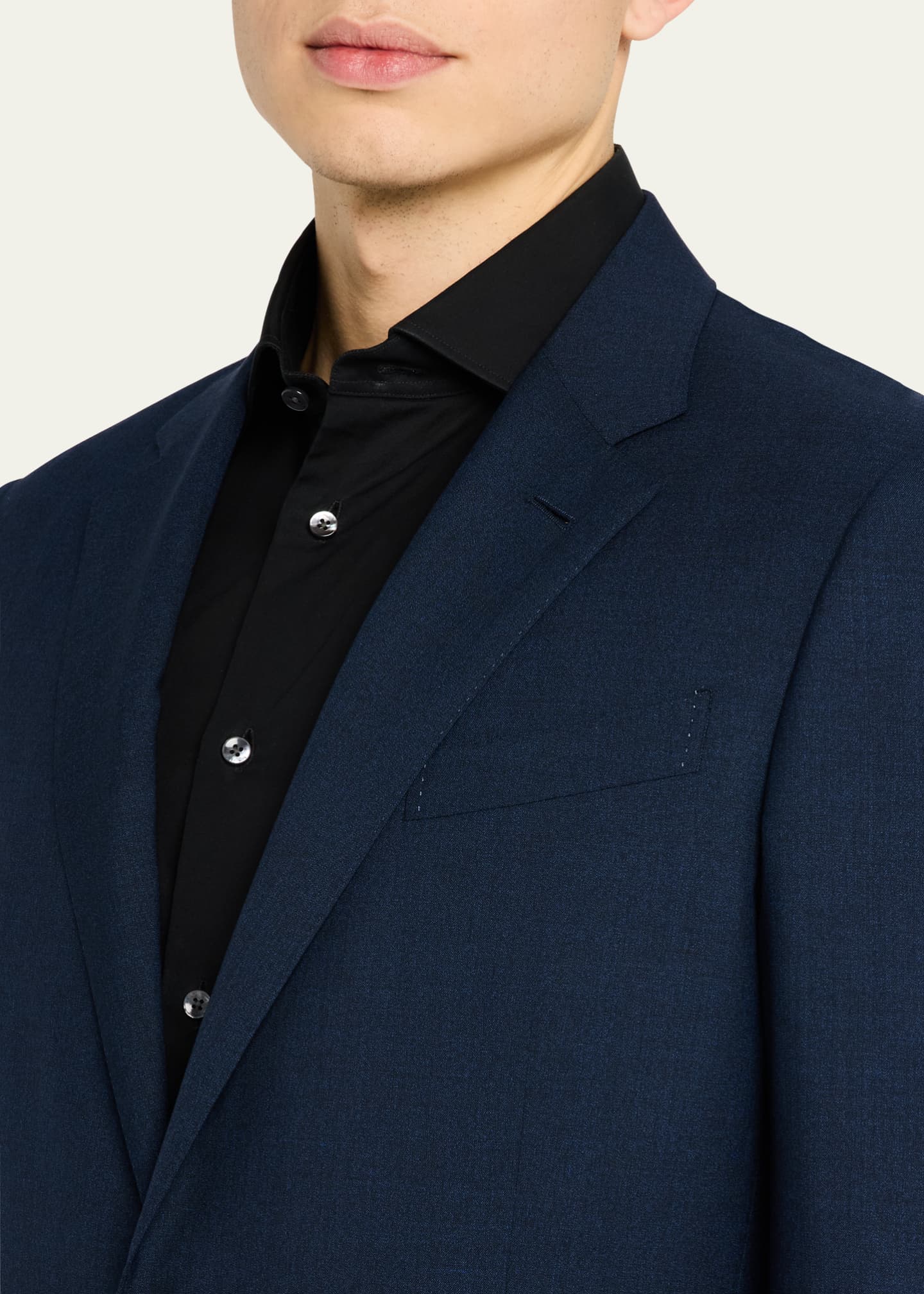 ZEGNA Men's Melange Trofeo Suit Image 6 of 8