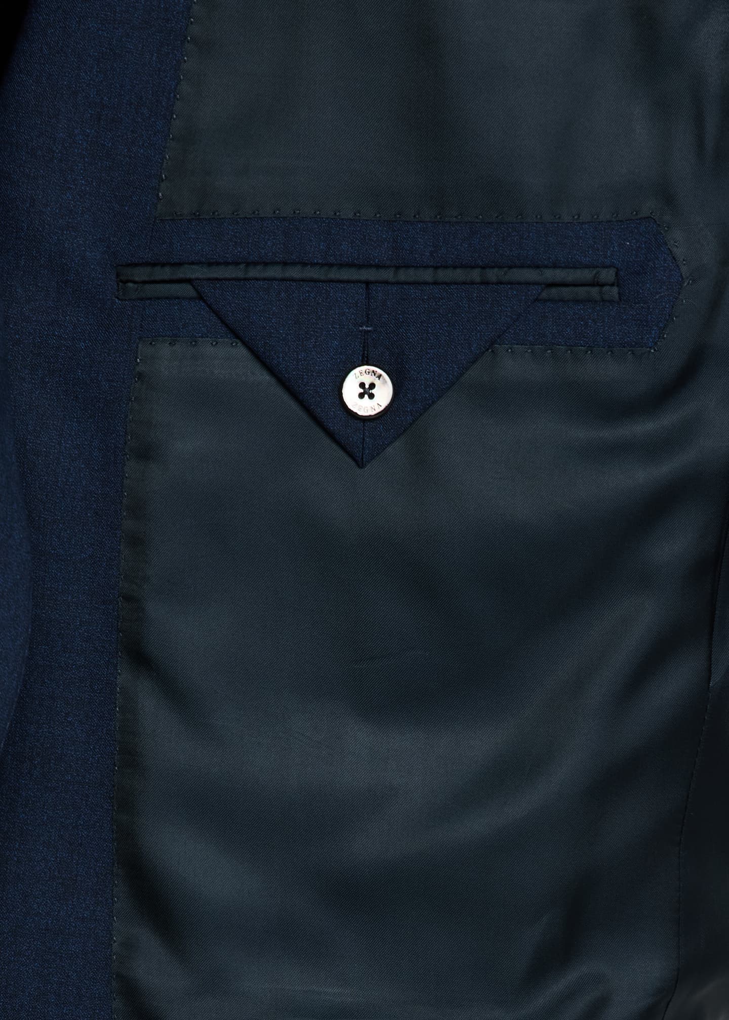 ZEGNA Men's Melange Trofeo Suit Image 7 of 8